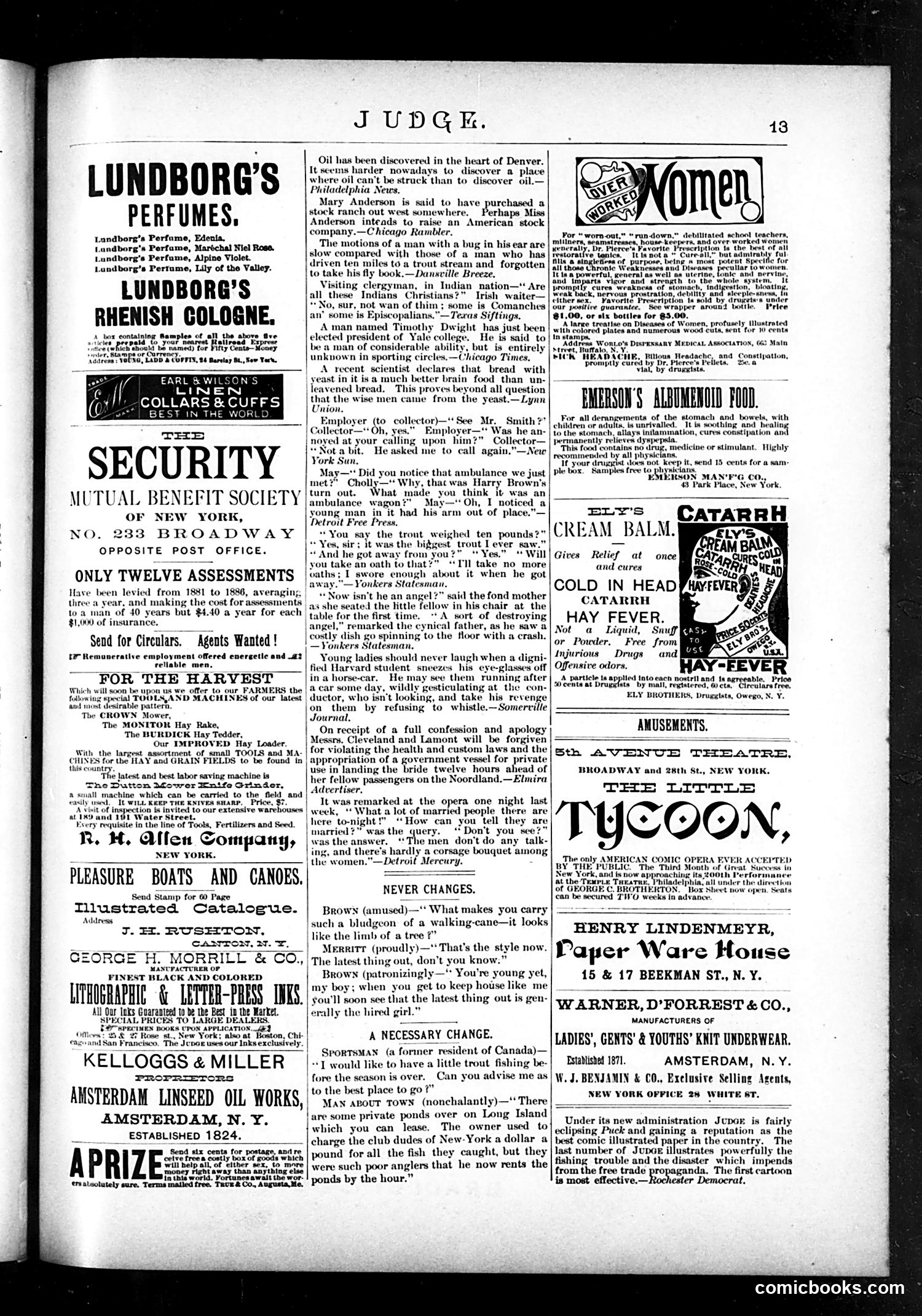 Judge — June 19, 1886 — page 13