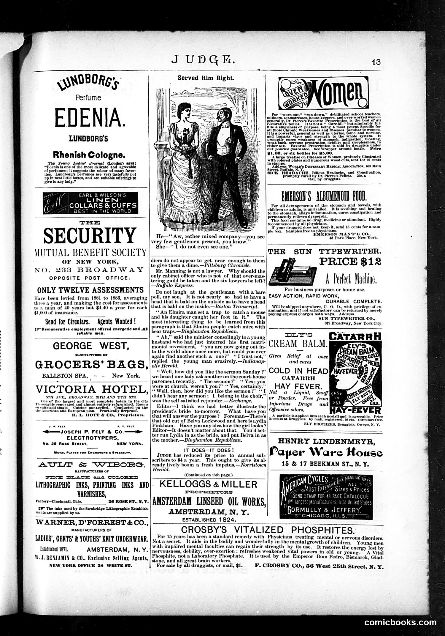 Judge — July 3, 1886 — page 13