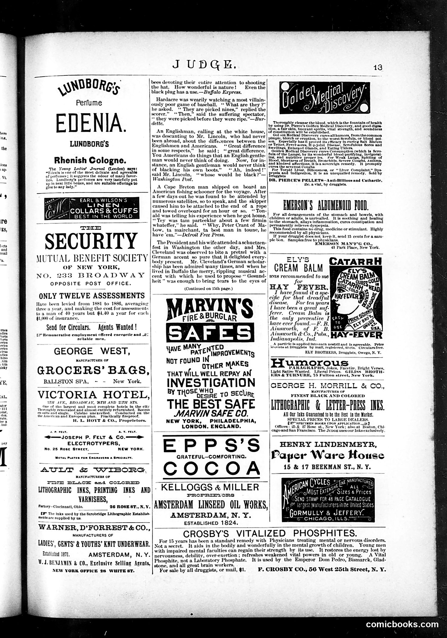 Judge — July 10, 1886 — page 13