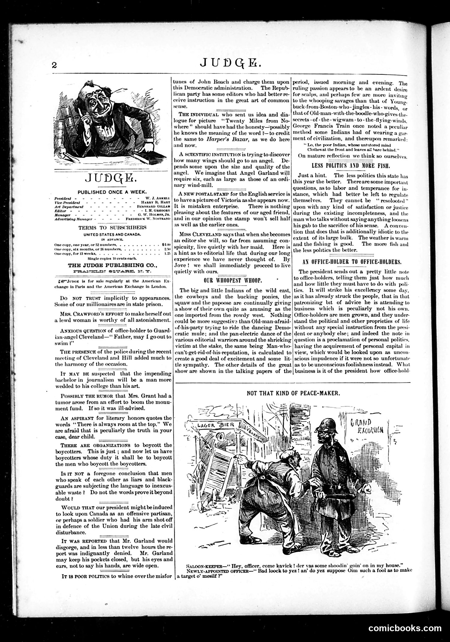 Judge — July 31, 1886 — page 2: Judge, 1886-07-31