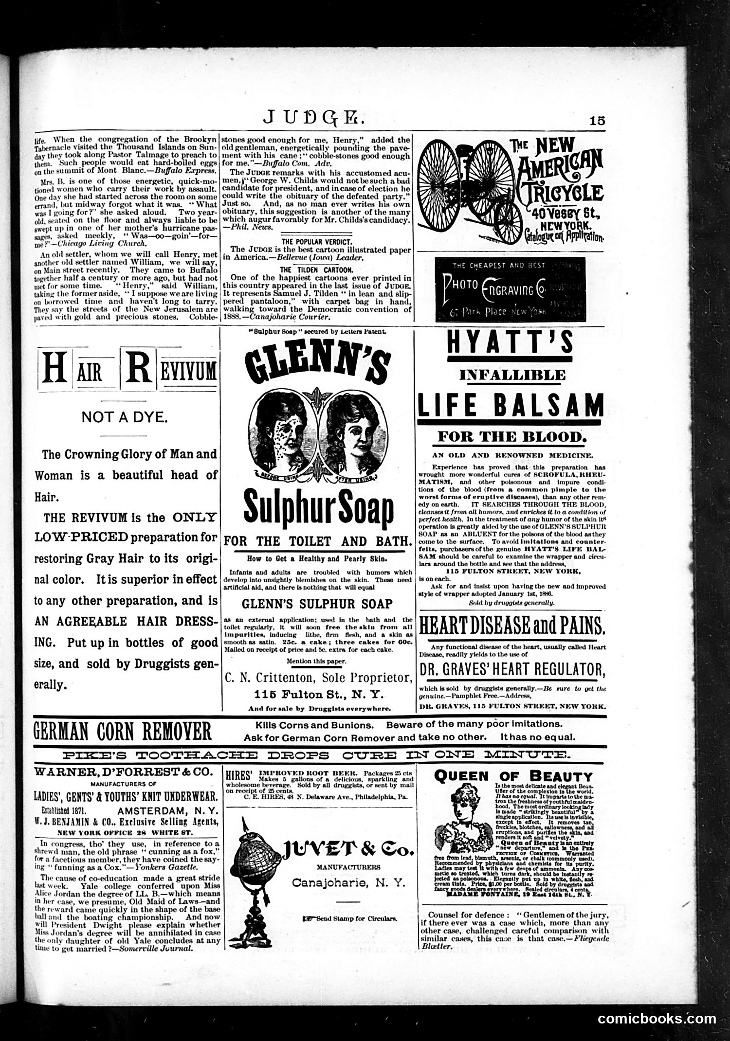 Judge — August 7, 1886 — page 15
