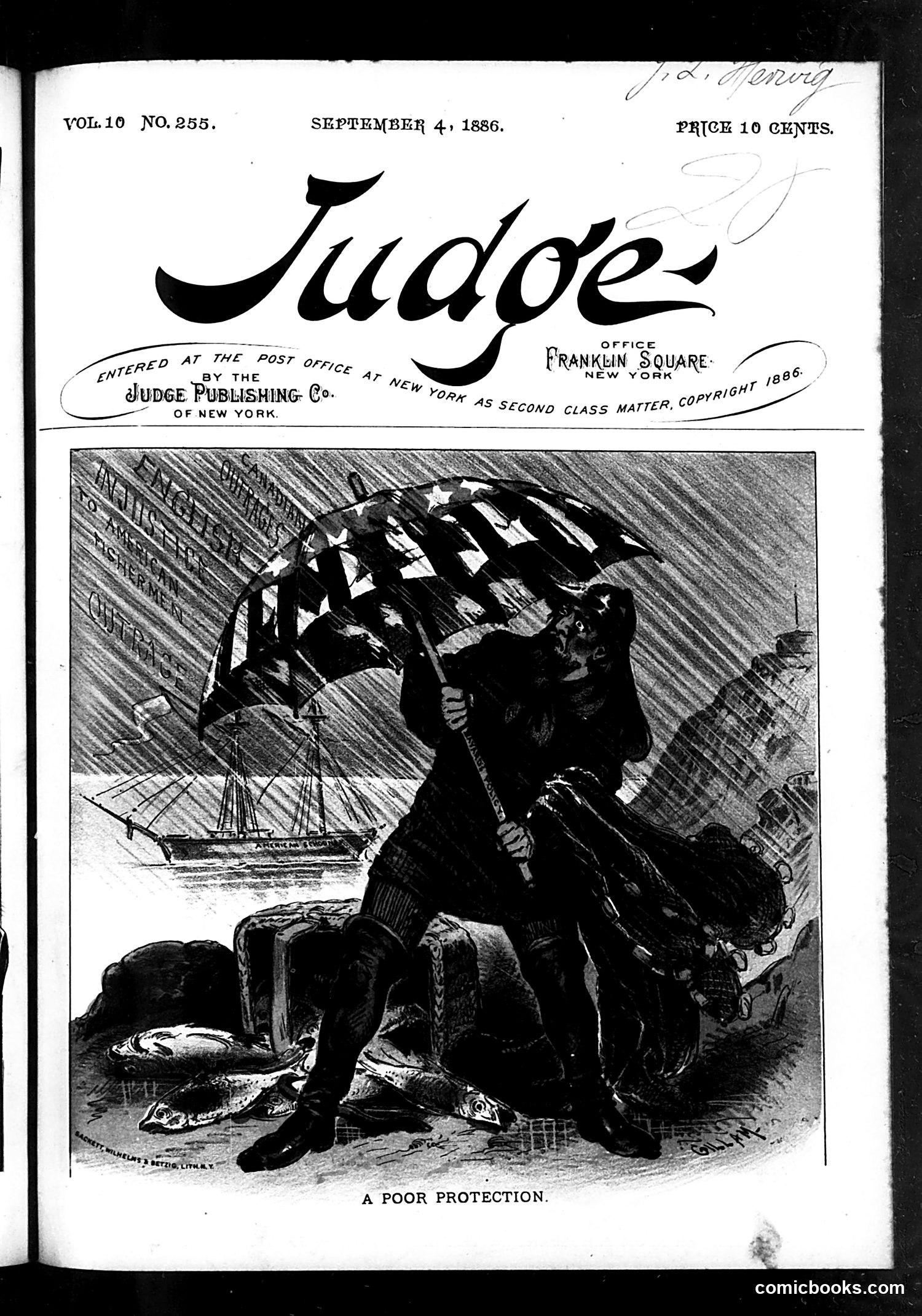 Judge — September 4, 1886 — page 1: Judge, 1886-09-04