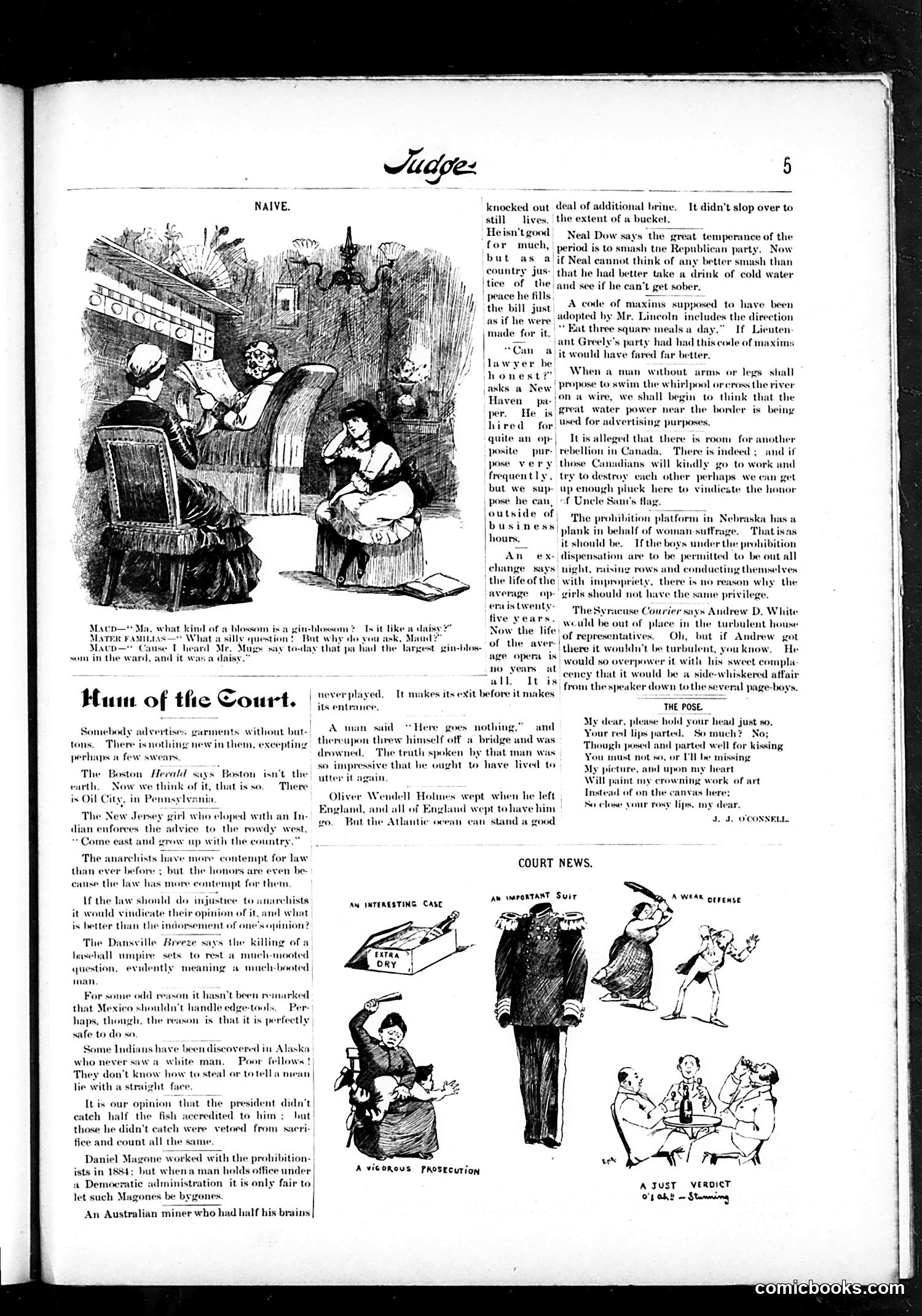 Judge — September 11, 1886 — page 5: Judge, 1886-09-11
