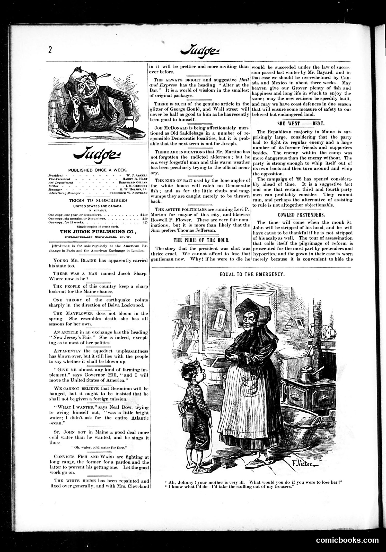 Judge — September 25, 1886 — page 2: Judge, 1886-09-25