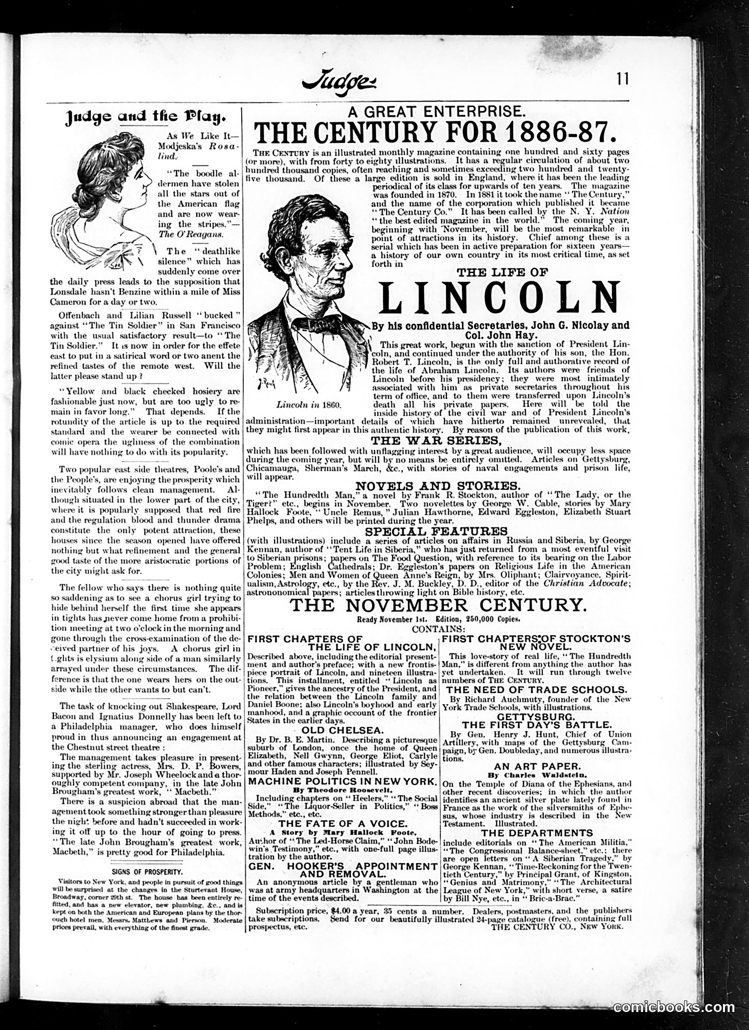 Judge — November 6, 1886 — page 11