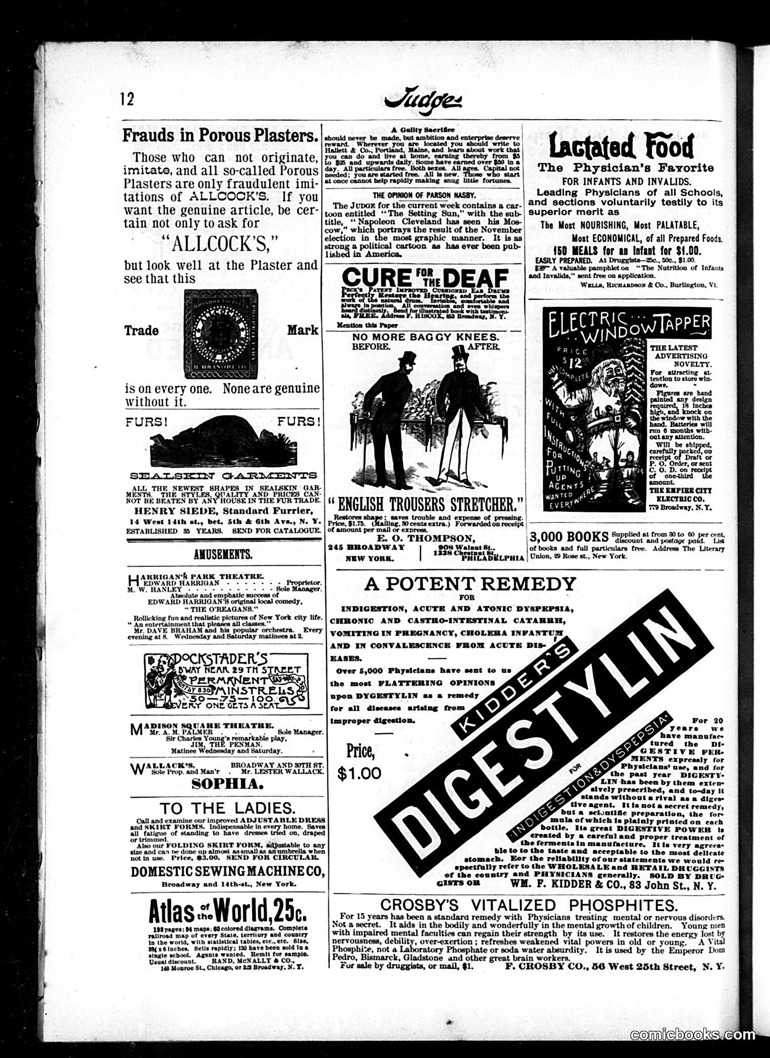 Judge — December 4, 1886 — page 12