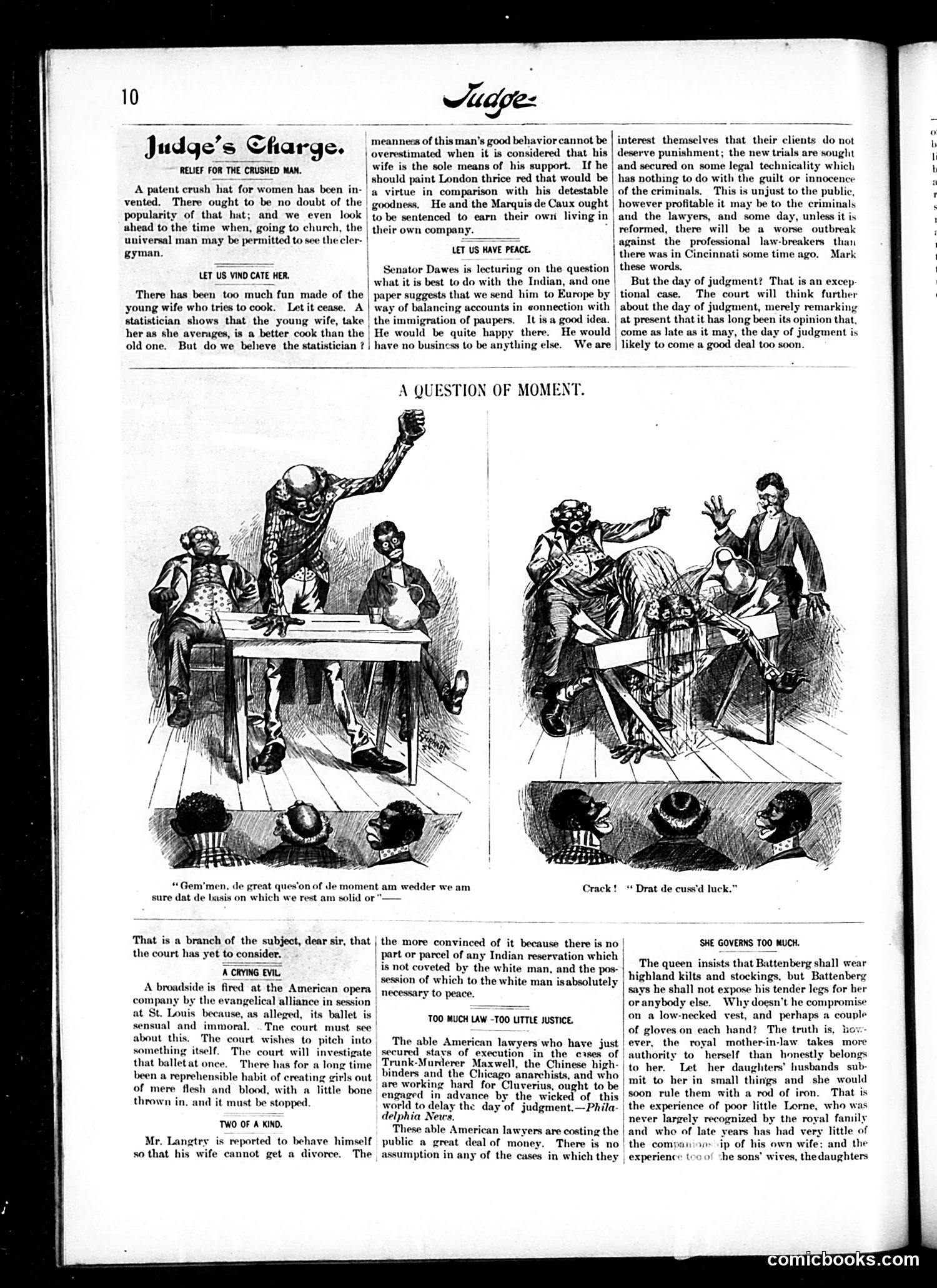 Judge — December 18, 1886 — page 10
