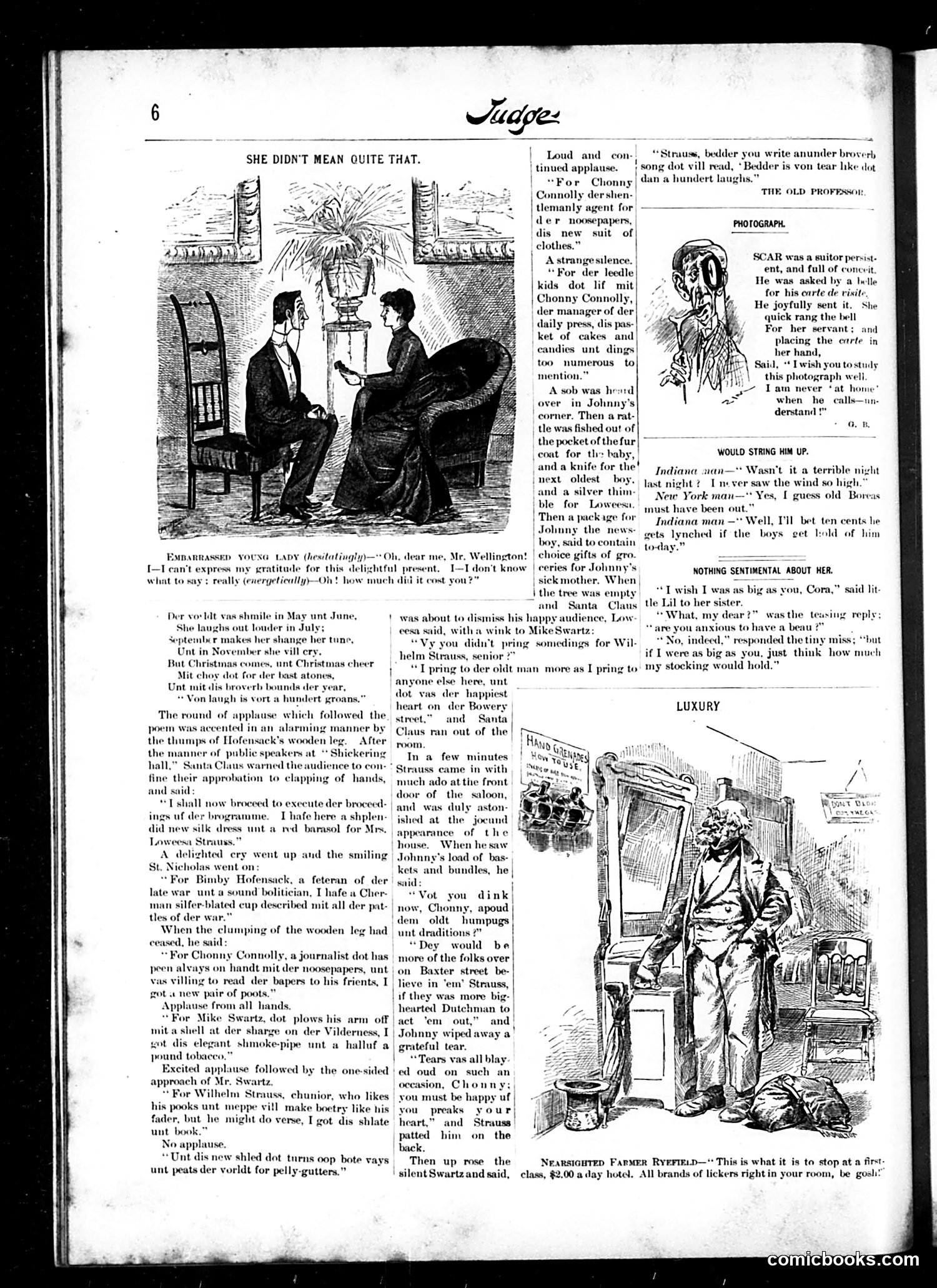 Judge — December 25, 1886 — page 6