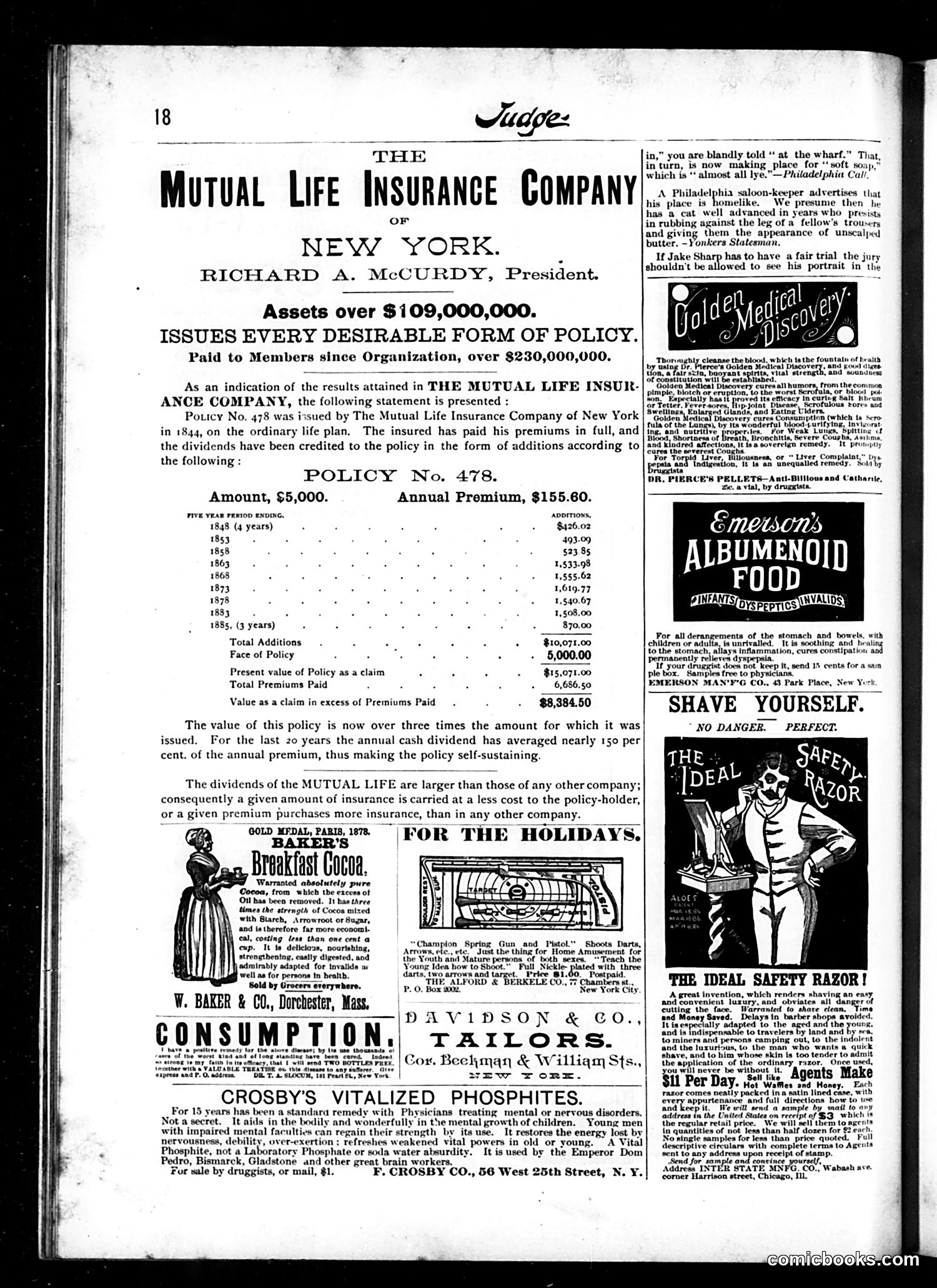 Judge — December 25, 1886 — page 18