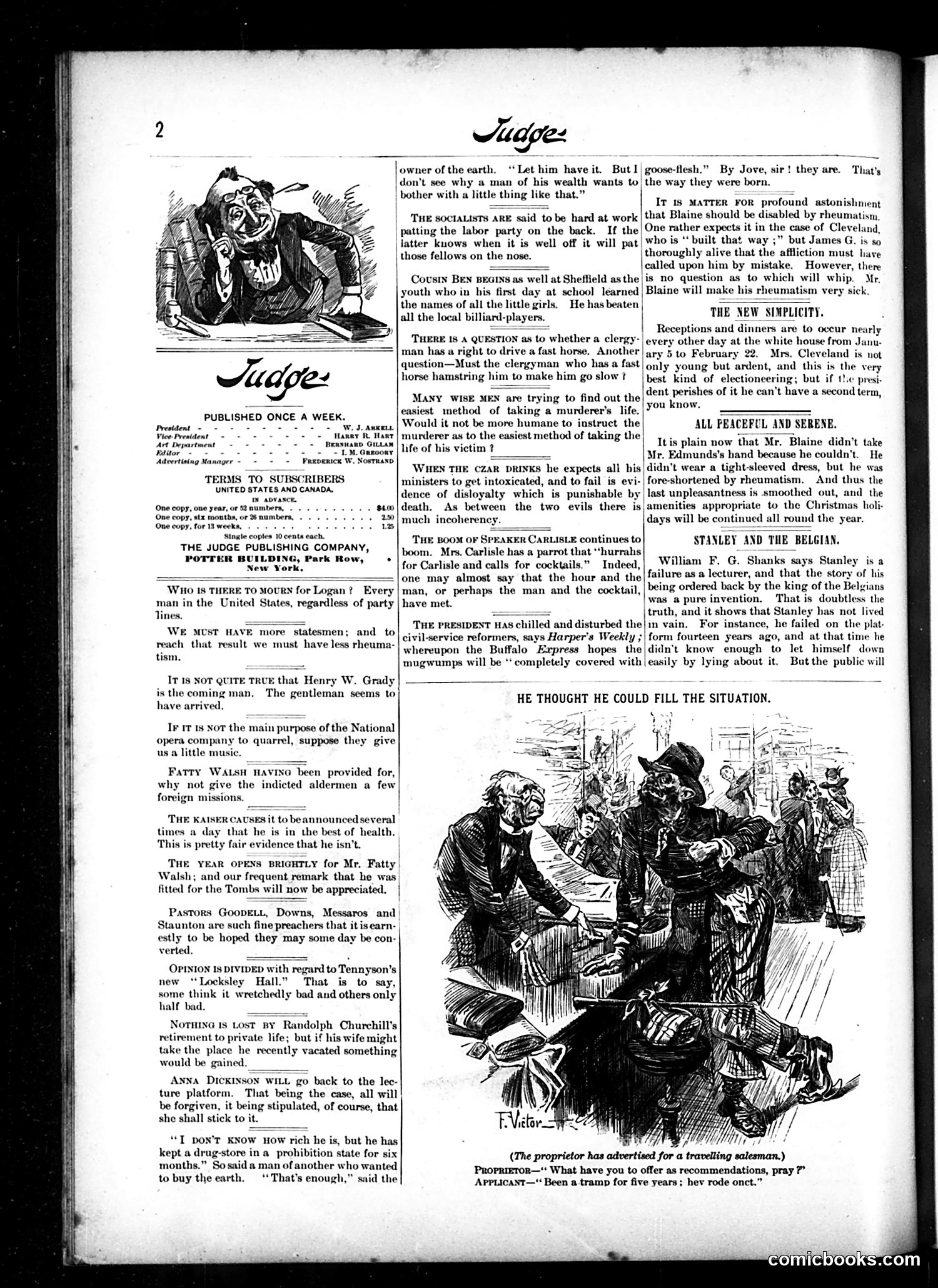 Judge — January 8, 1887 — page 2