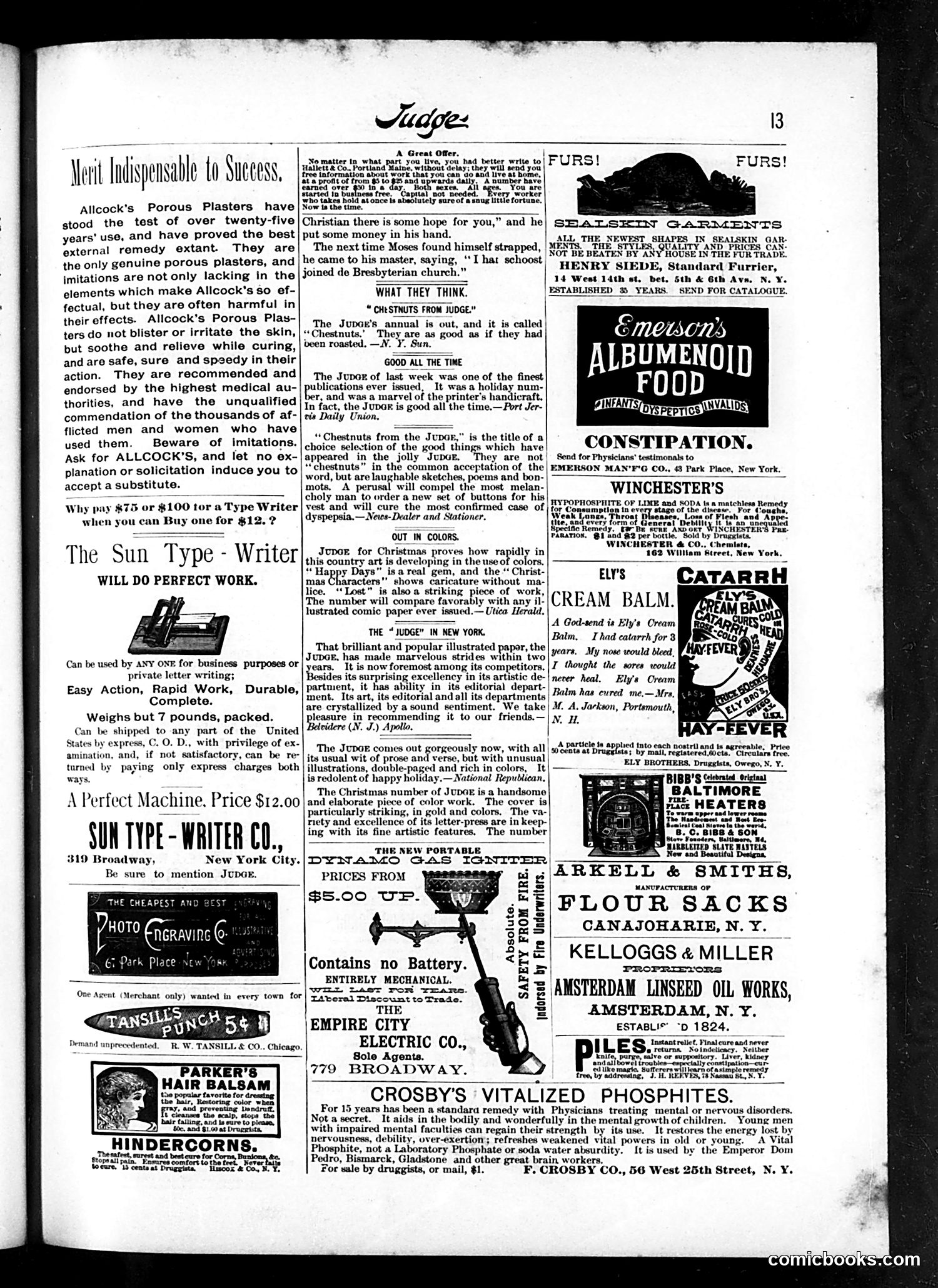 Judge — January 8, 1887 — page 13