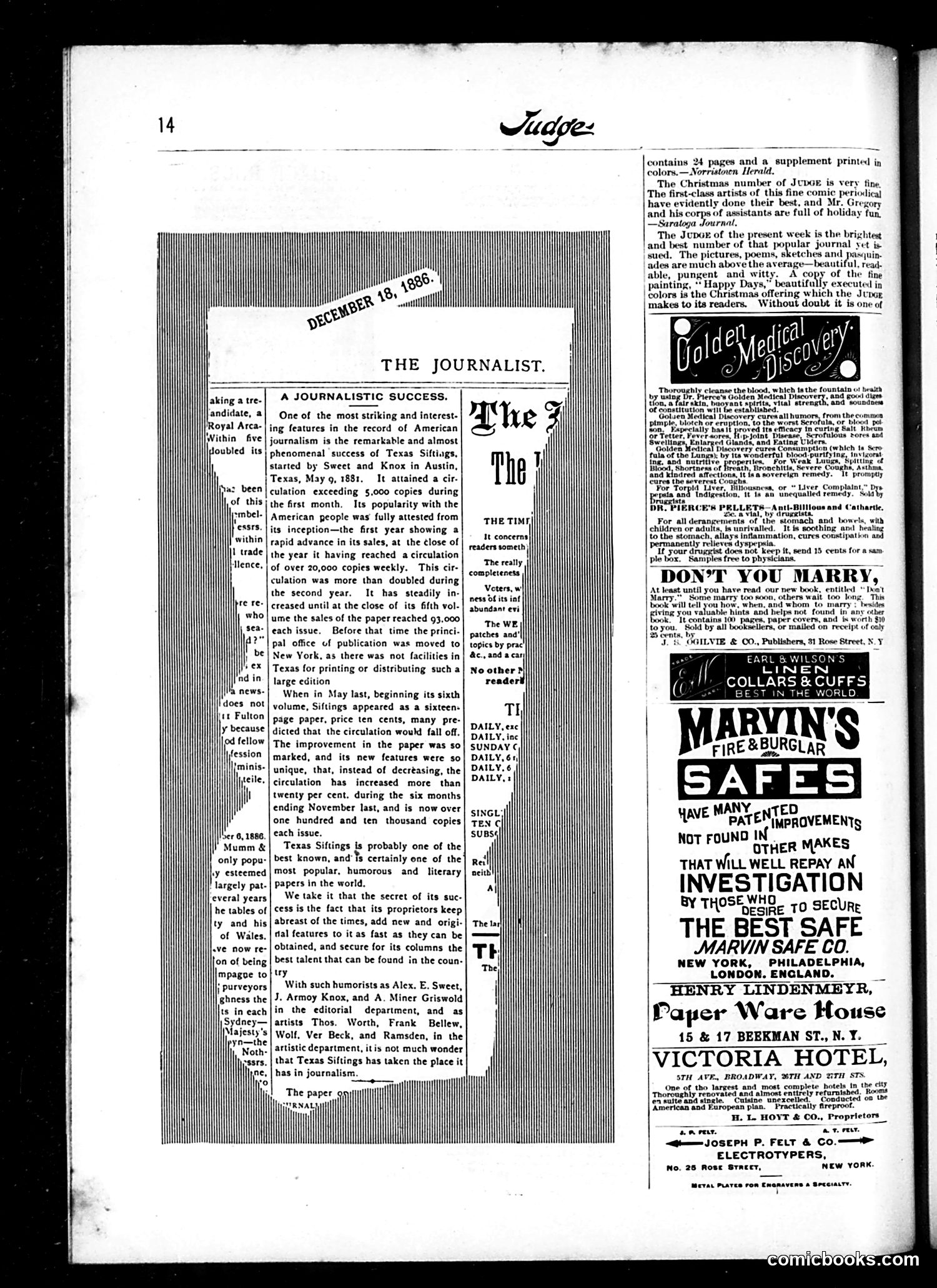 Judge — January 8, 1887 — page 14