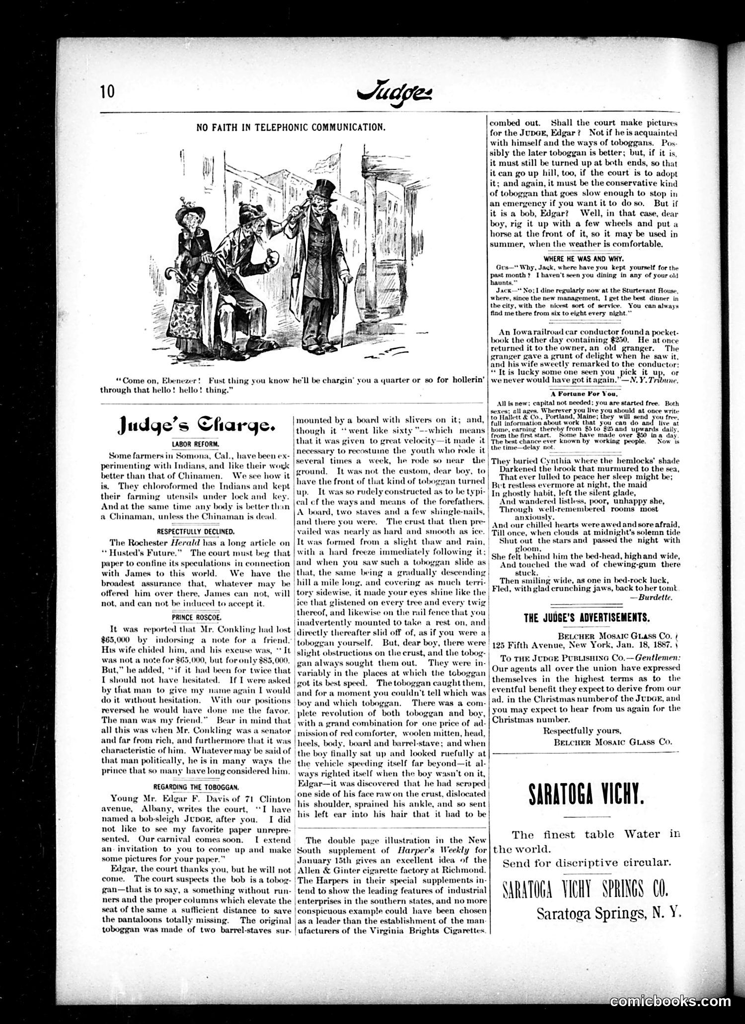Judge — January 29, 1887 — page 10