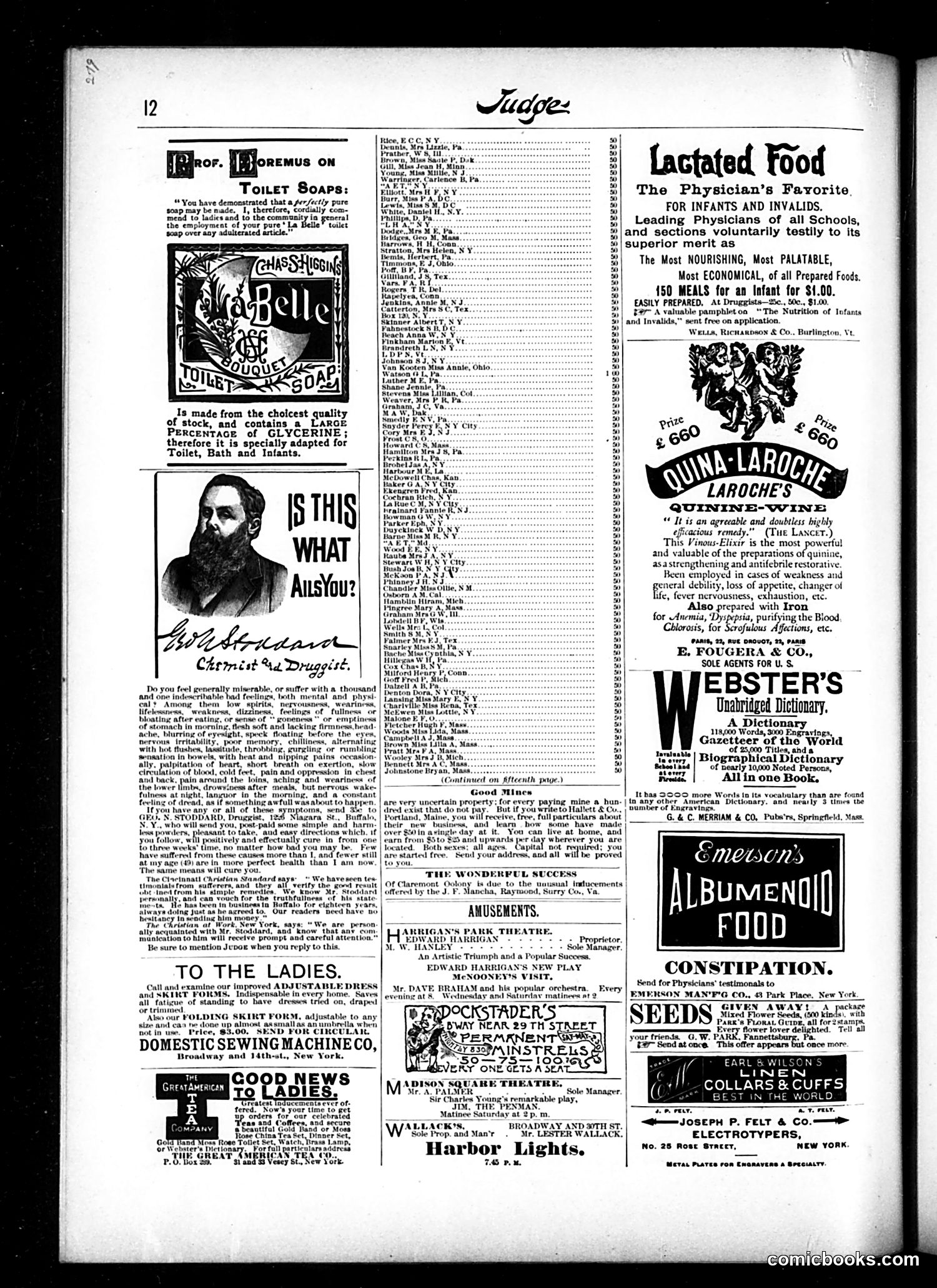 Judge — February 19, 1887 — page 12