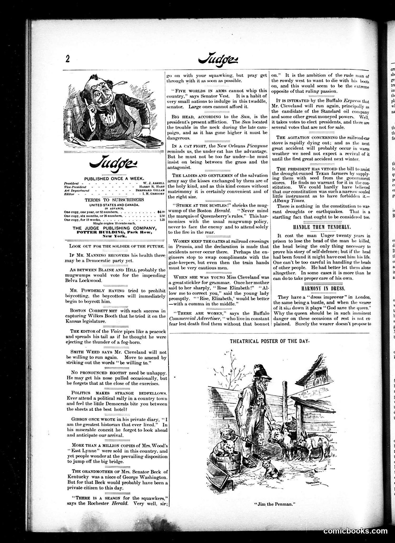 Judge — March 5, 1887 — page 2: Judge, 1887-03-05
