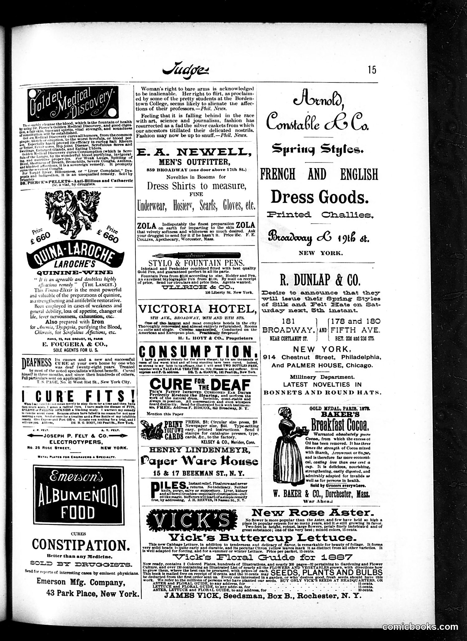 Judge — March 5, 1887 — page 15