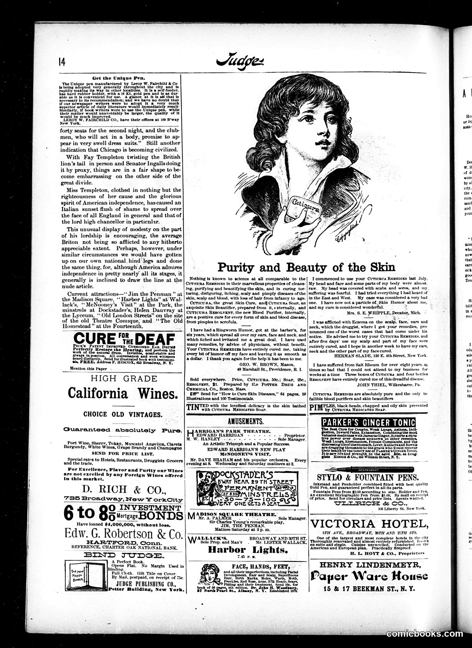 Judge — March 12, 1887 — page 14