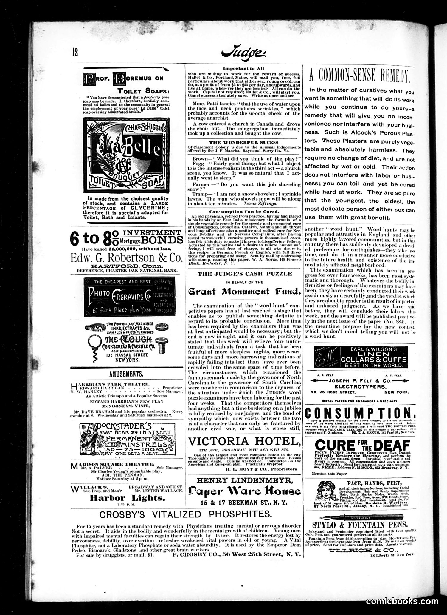 Judge — March 19, 1887 — page 12