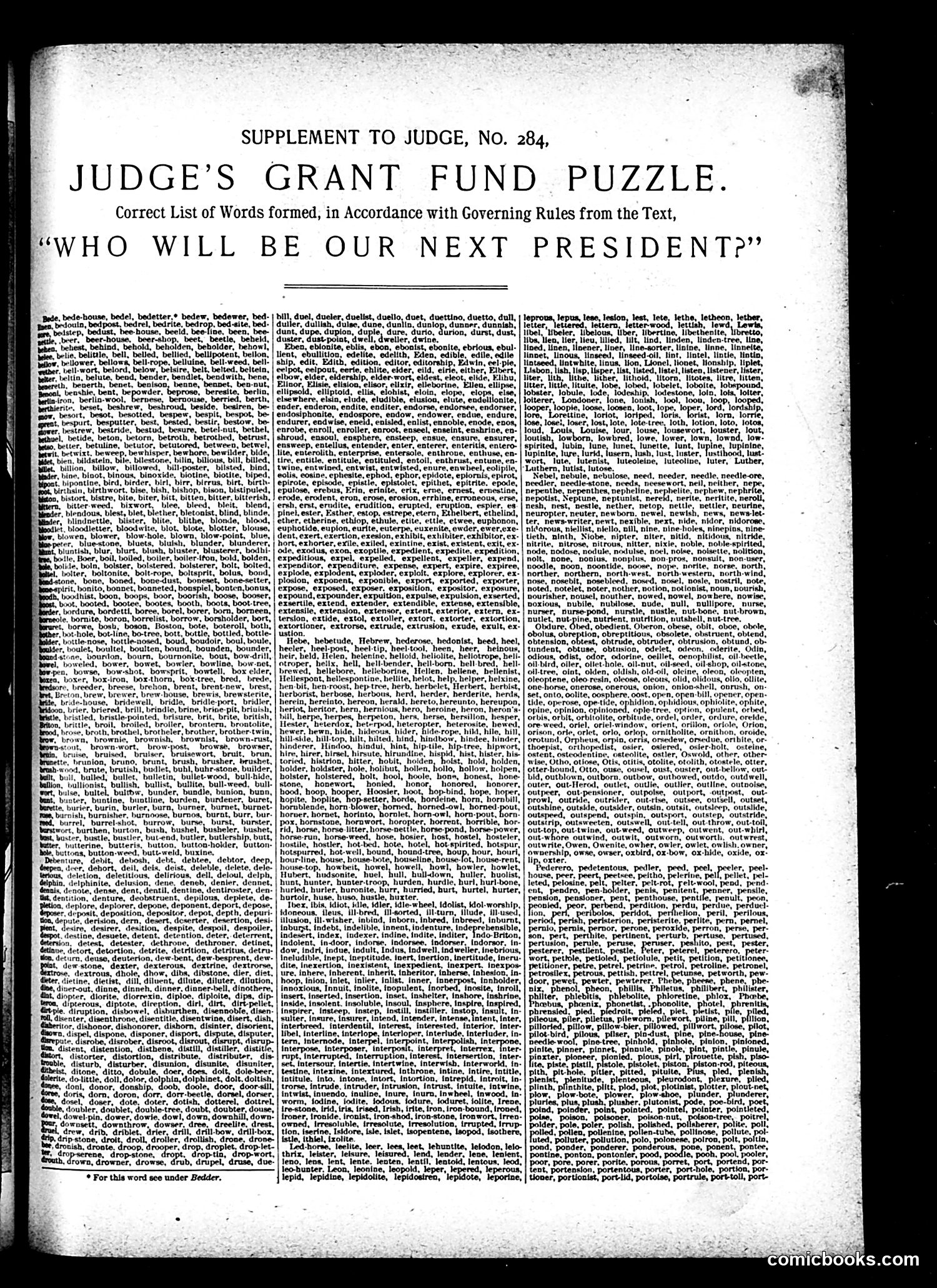 Judge — March 26, 1887 — page 1: Judge, 1887-03-26