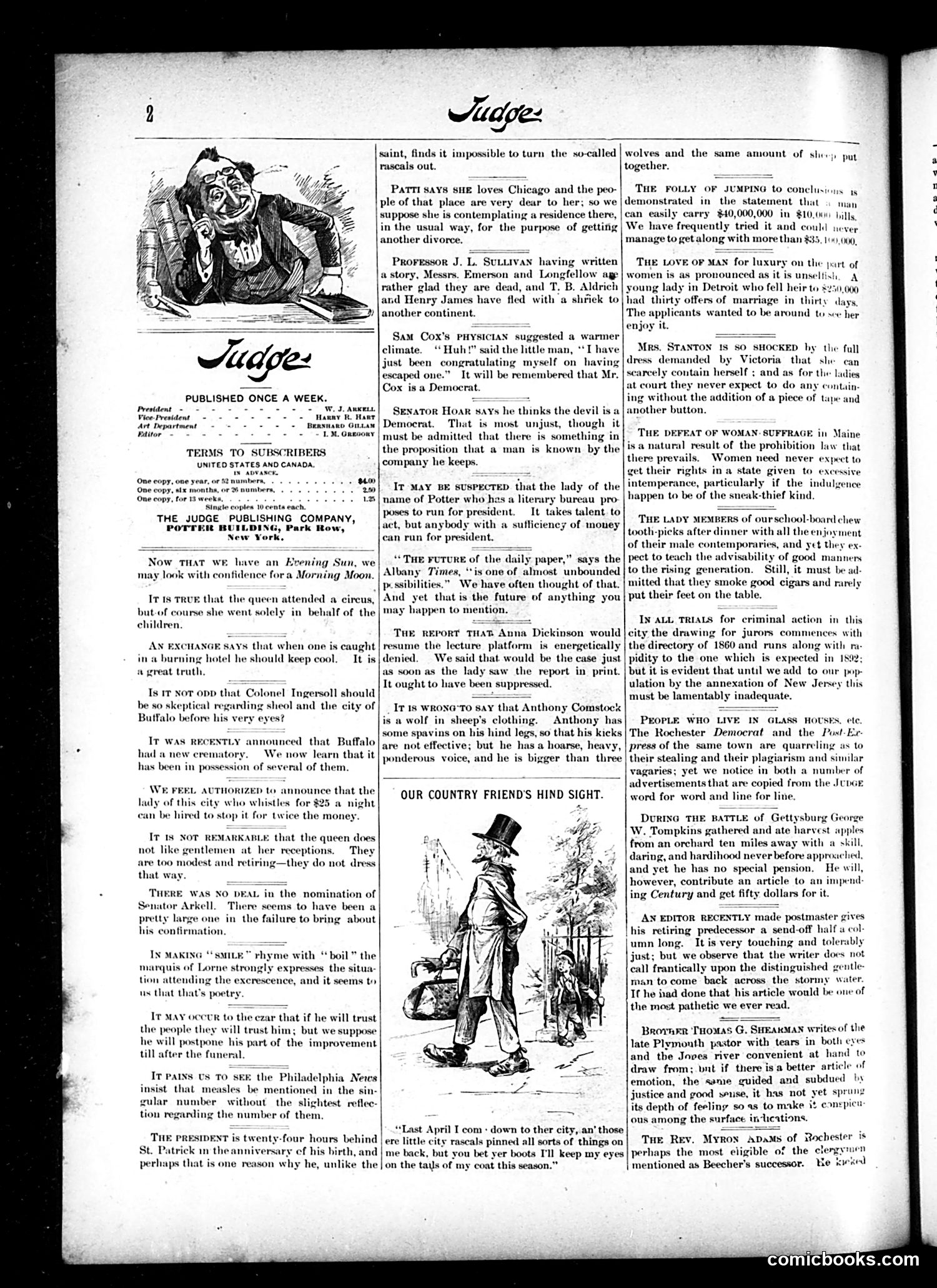 Judge — April 2, 1887 — page 2: Judge, 1887-04-02