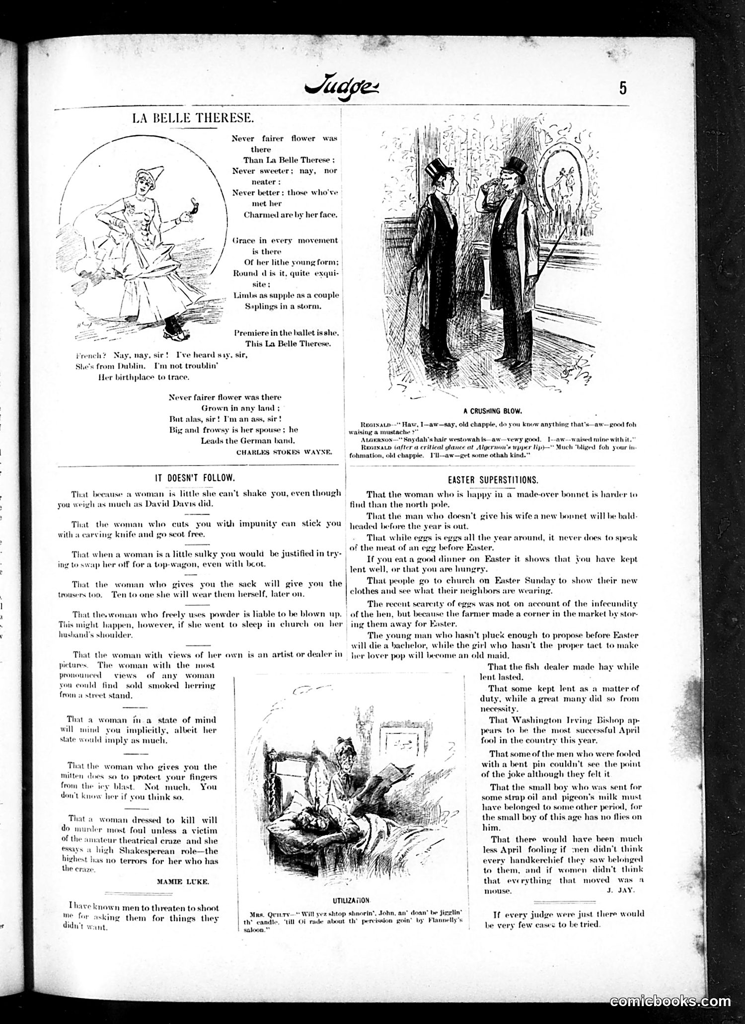 Judge — April 9, 1887 — page 5