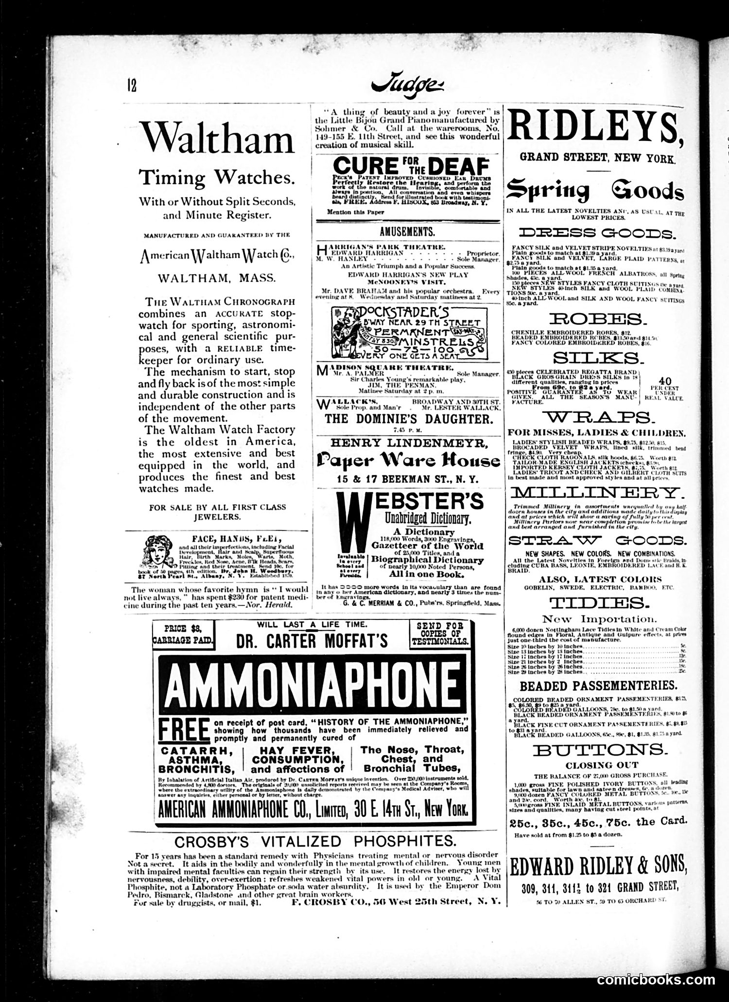 Judge — April 9, 1887 — page 12