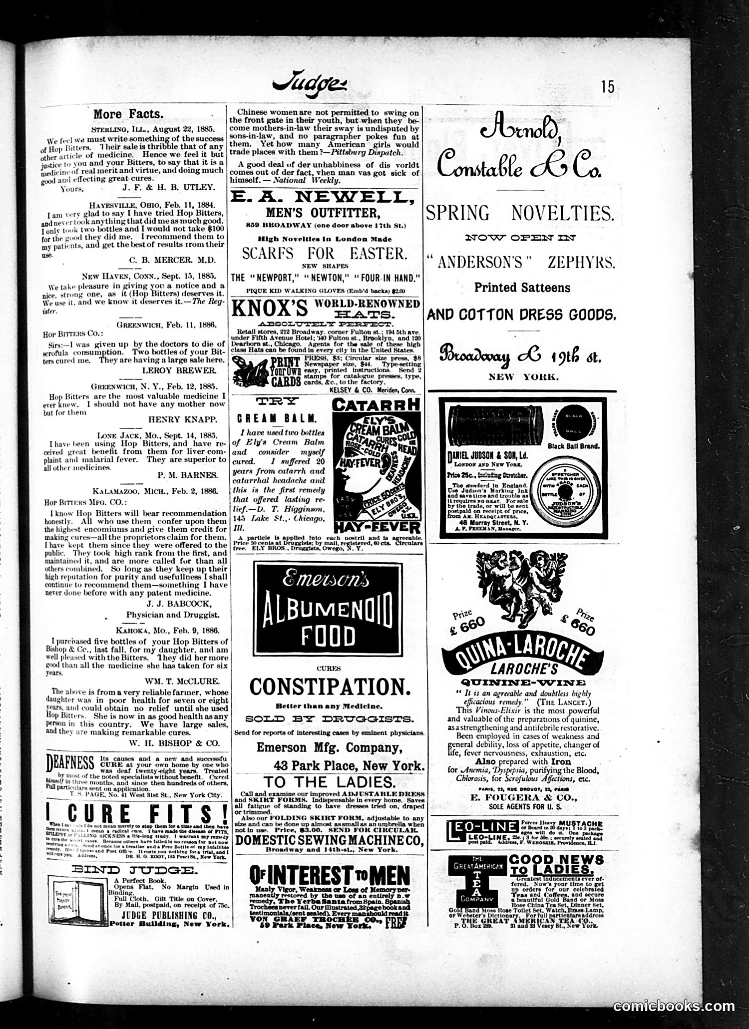 Judge — April 9, 1887 — page 15