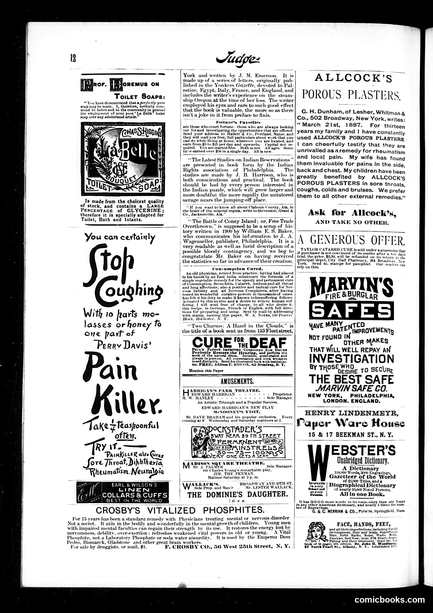 Judge — April 16, 1887 — page 12