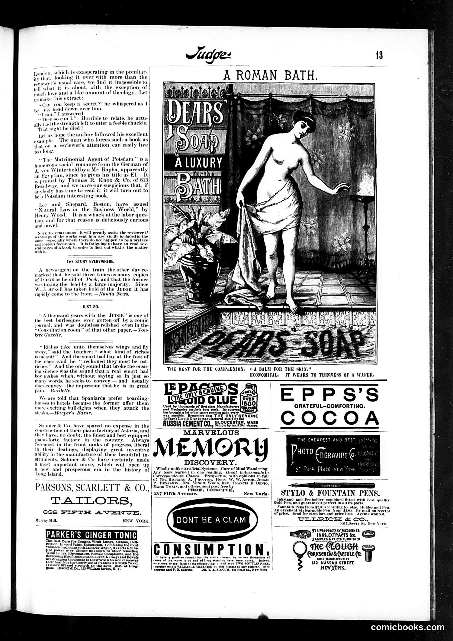 Judge — April 16, 1887 — page 13