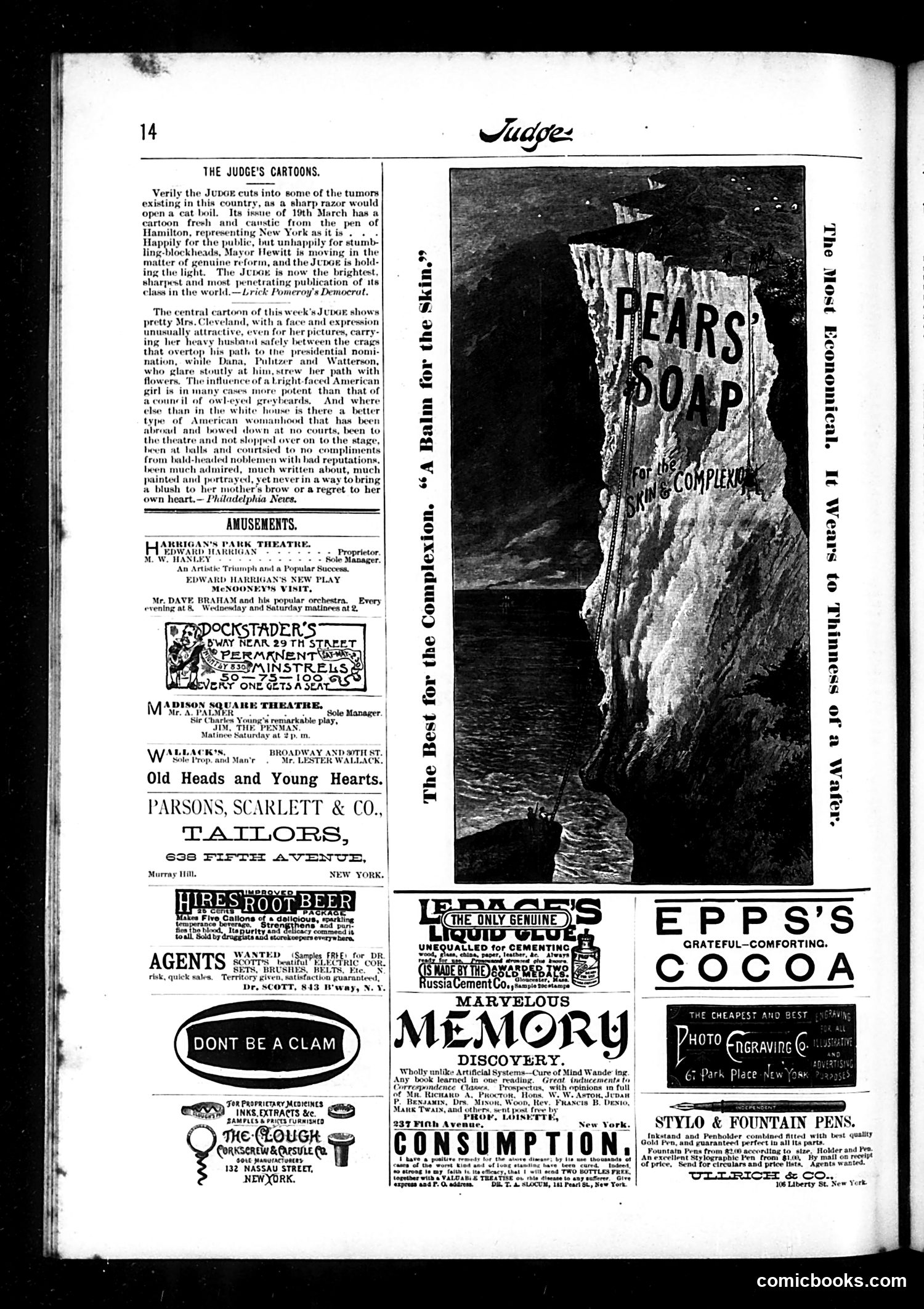 Judge — April 23, 1887 — page 14