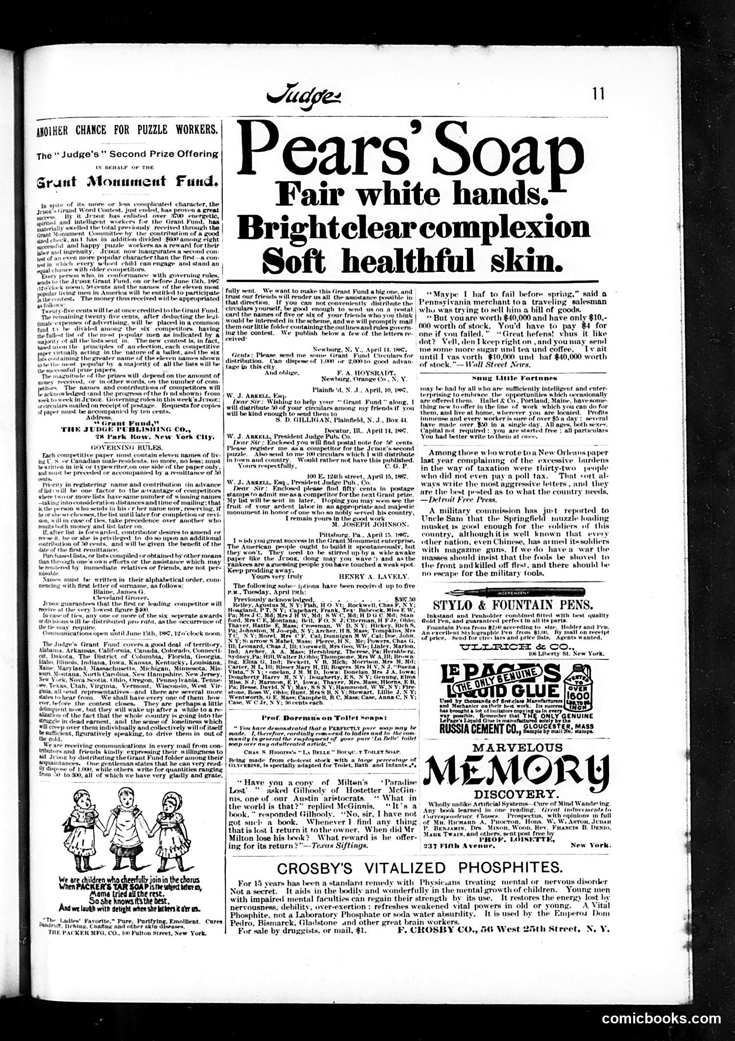 Judge — April 30, 1887 — page 11