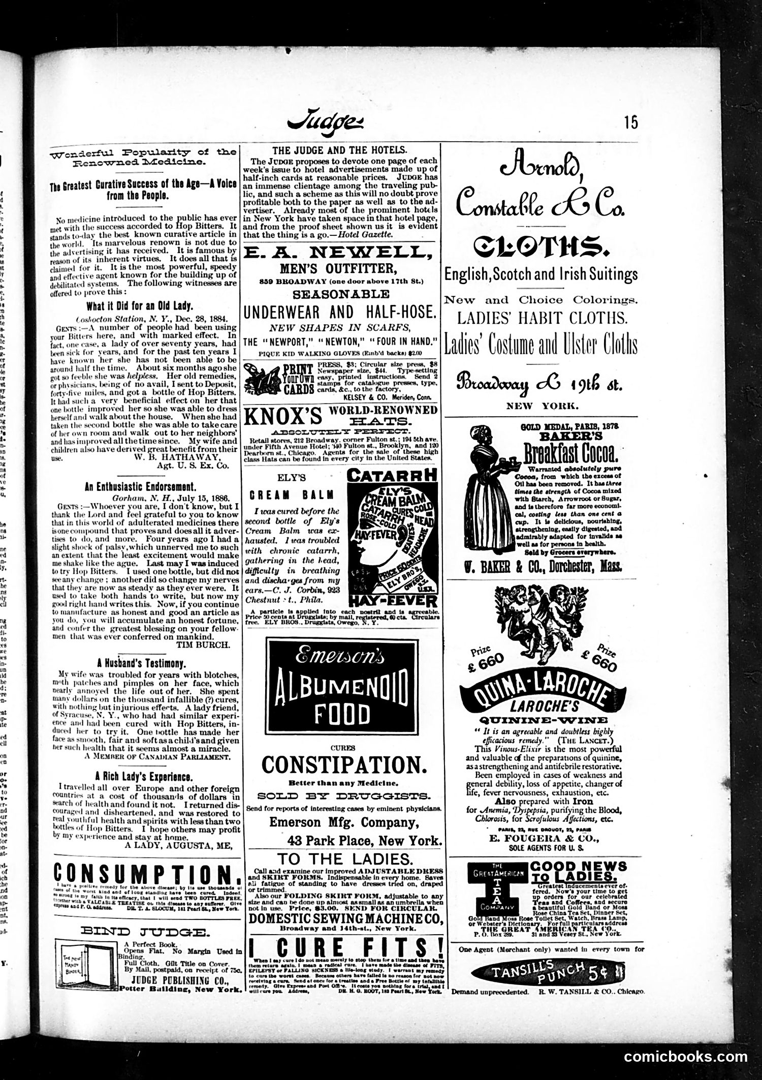 Judge — April 30, 1887 — page 15