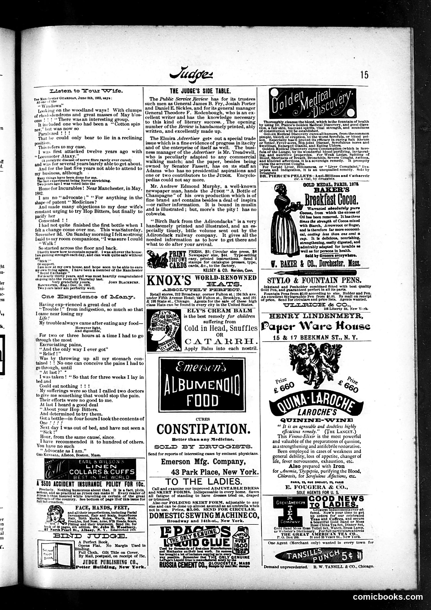 Judge — May 28, 1887 — page 15