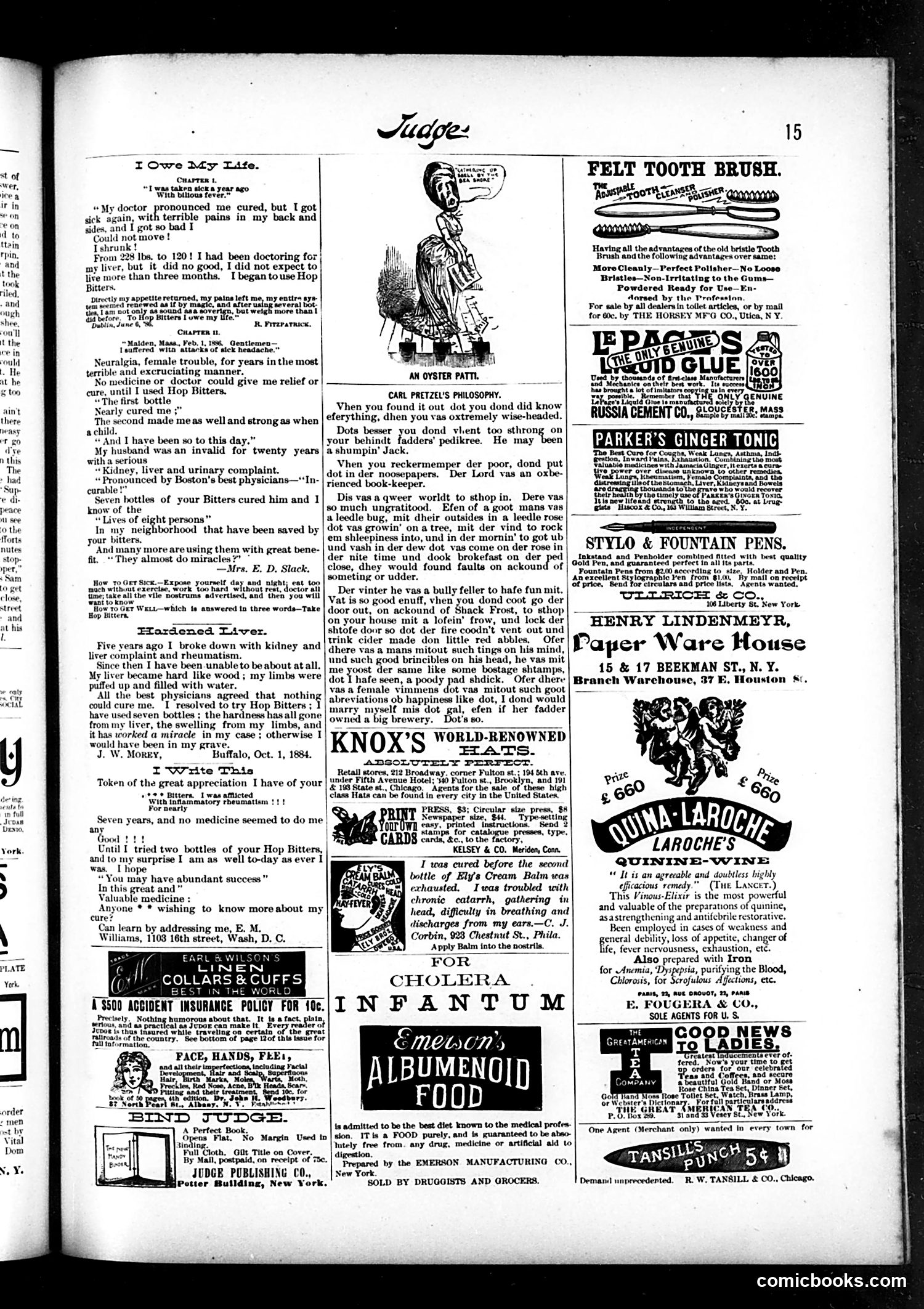 Judge — June 11, 1887 — page 15
