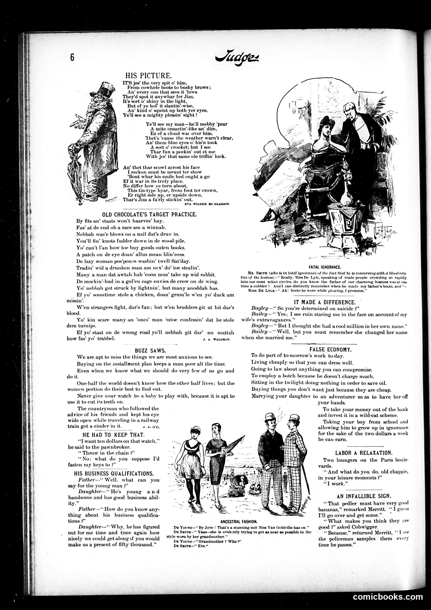 Judge — July 23, 1887 — page 6