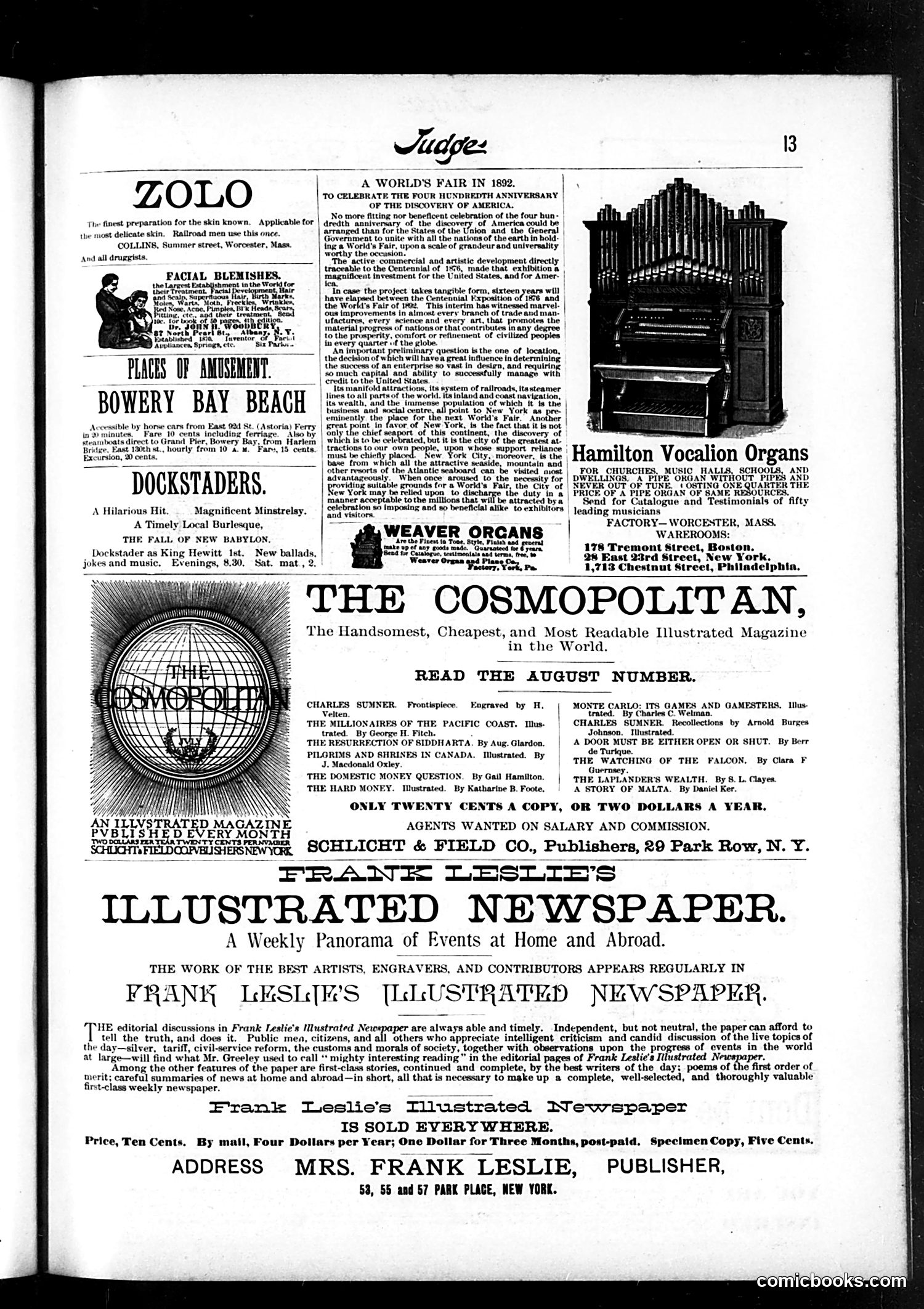 Judge — September 17, 1887 — page 13