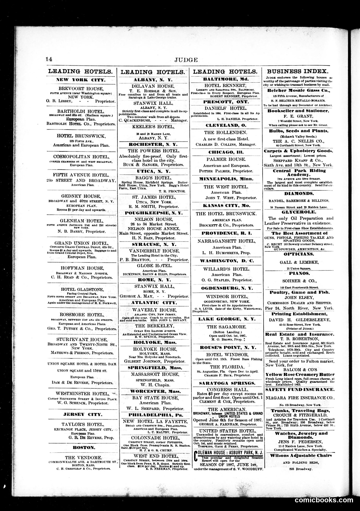 Judge — September 24, 1887 — page 14