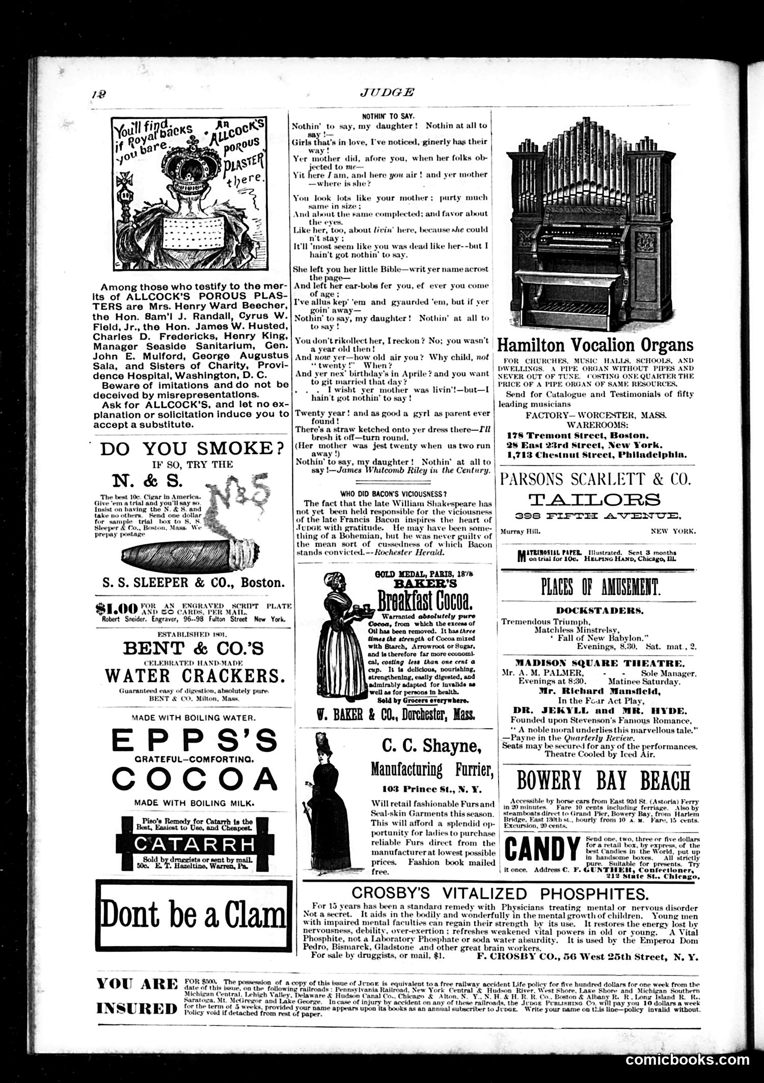 Judge — October 1, 1887 — page 12