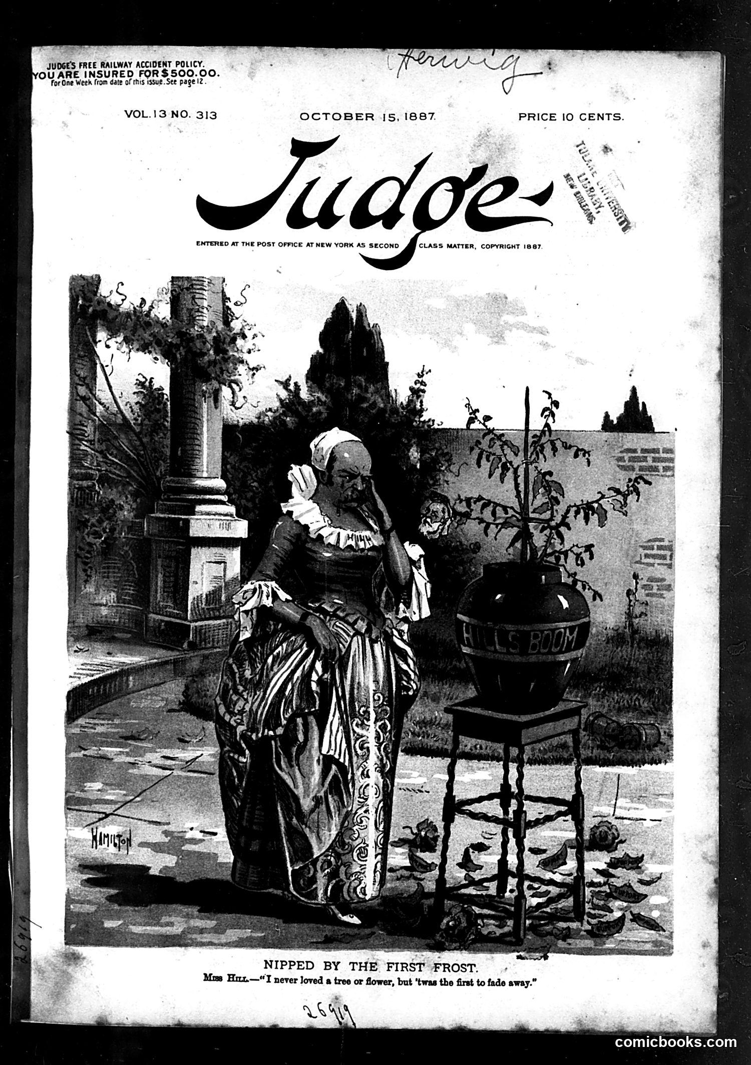 Judge — October 15, 1887 — page 1: Judge, 1887-10-15