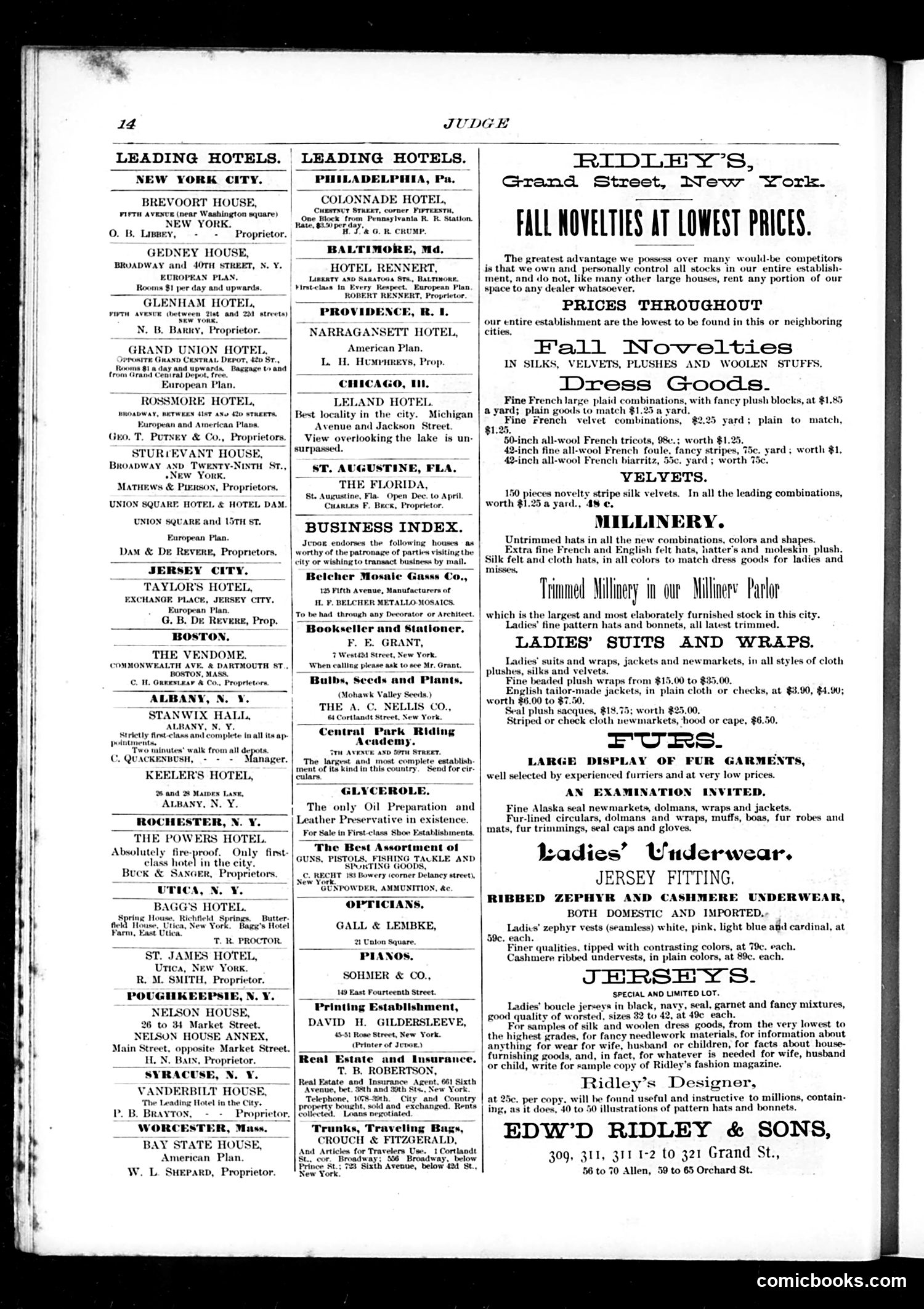 Judge — October 15, 1887 — page 14