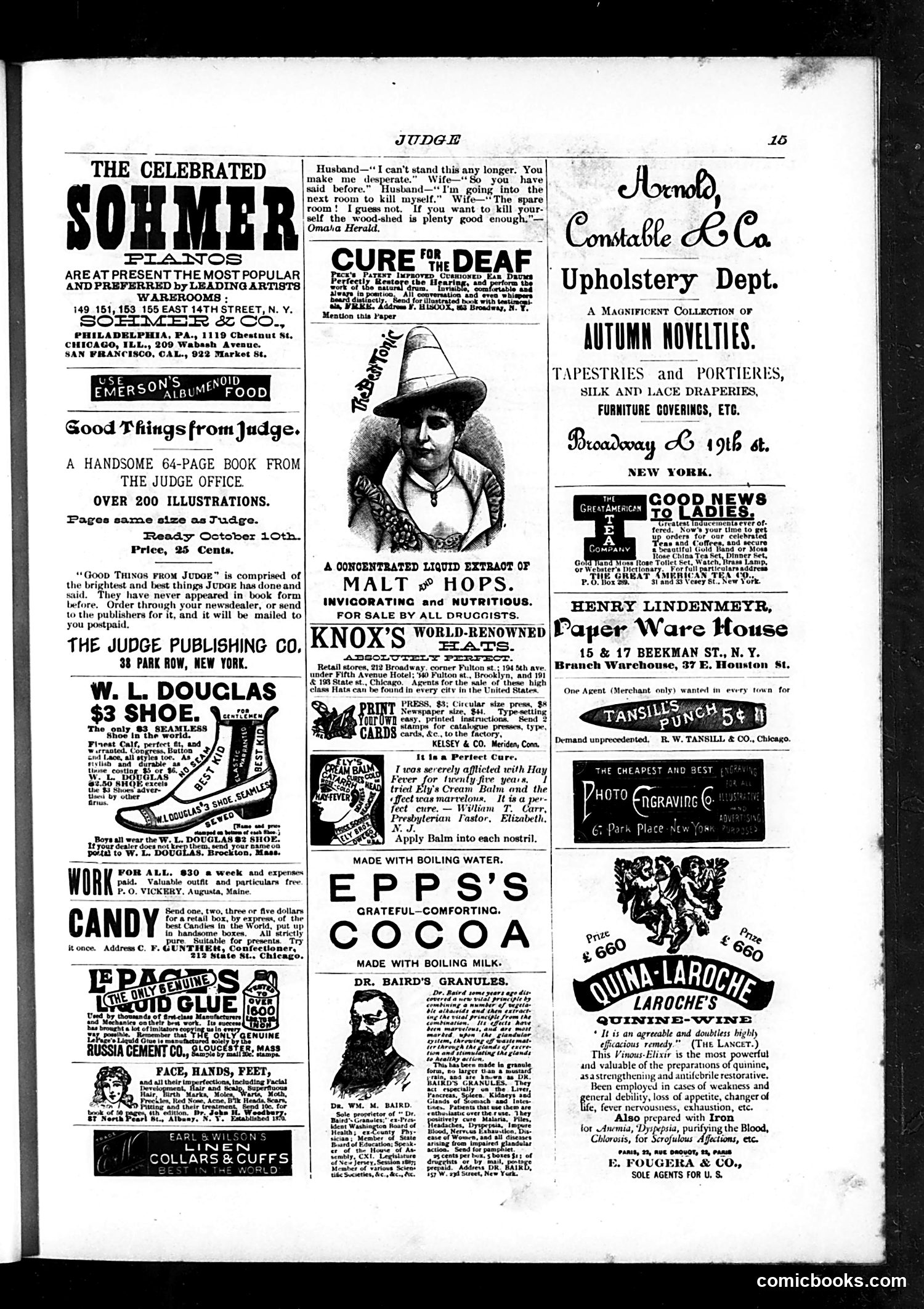 Judge — October 15, 1887 — page 15
