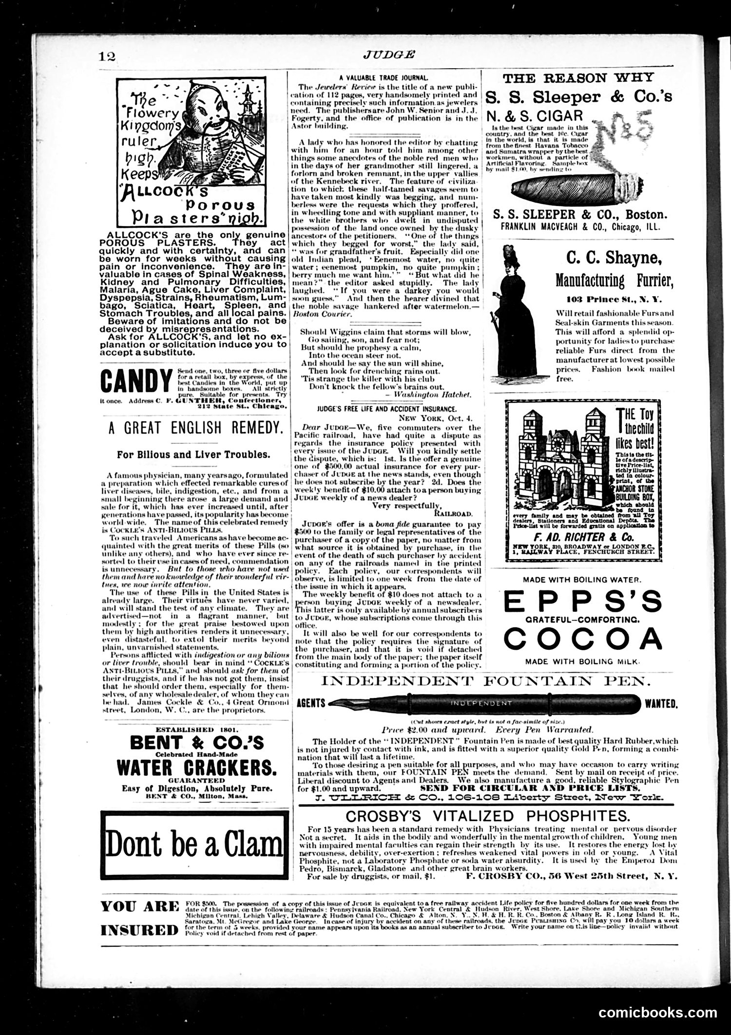 Judge — October 22, 1887 — page 12