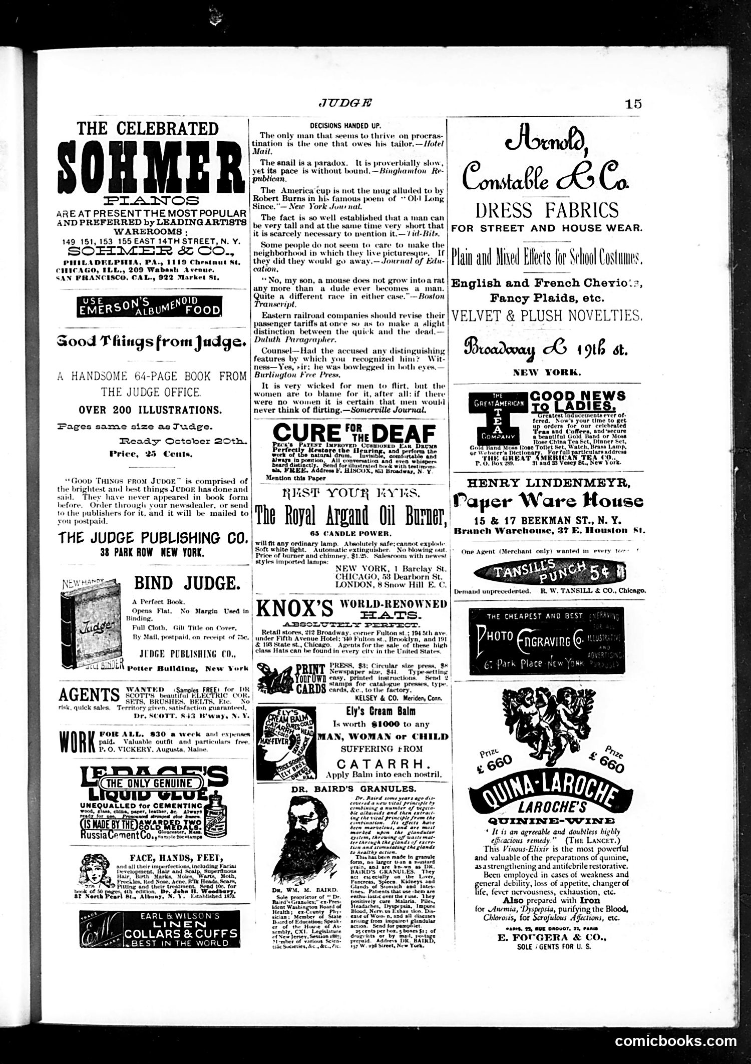 Judge — October 22, 1887 — page 15