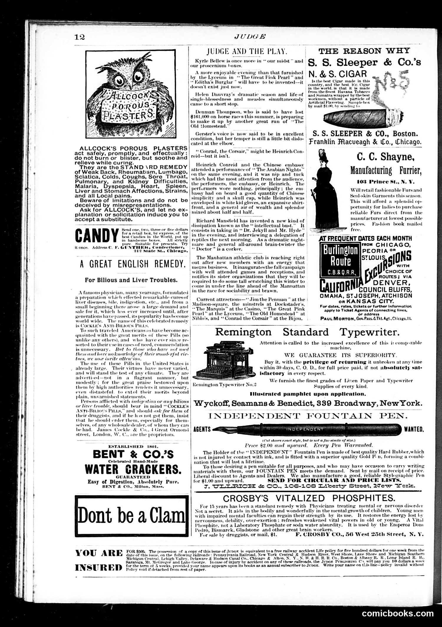 Judge — October 29, 1887 — page 12
