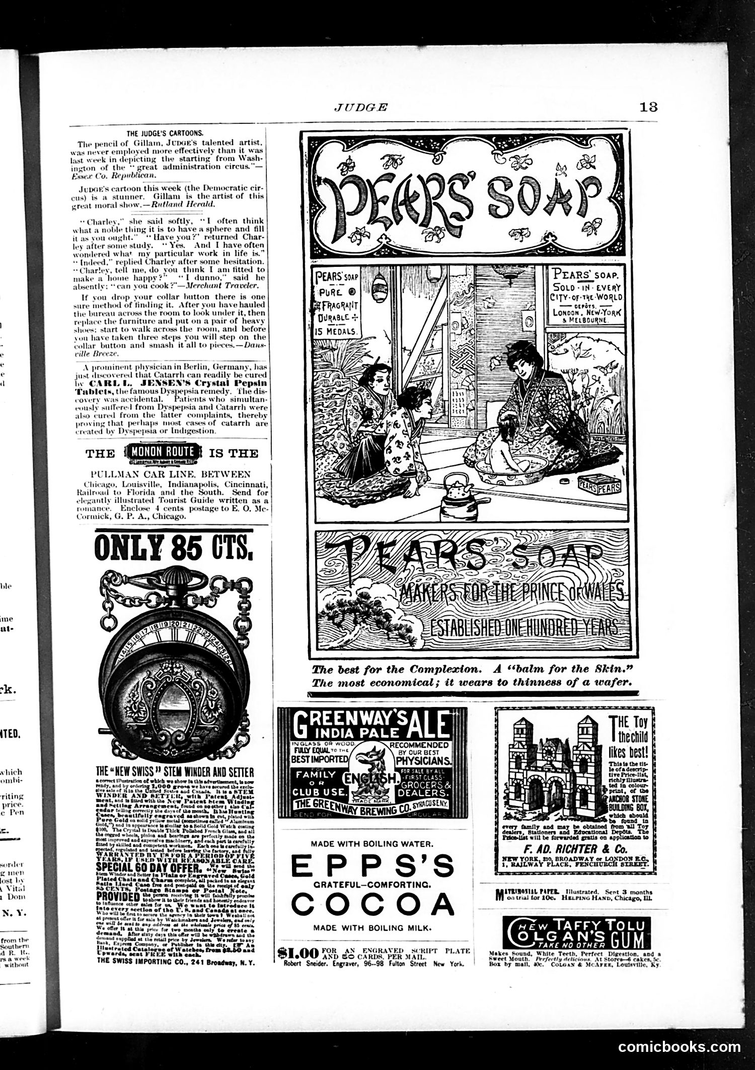 Judge — October 29, 1887 — page 13