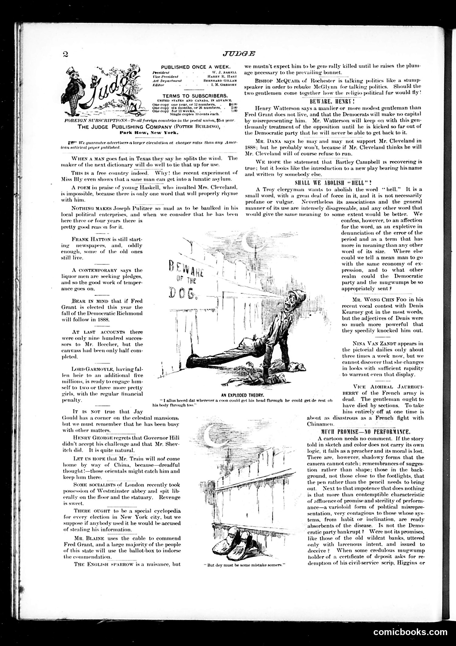 Judge — November 5, 1887 — page 2