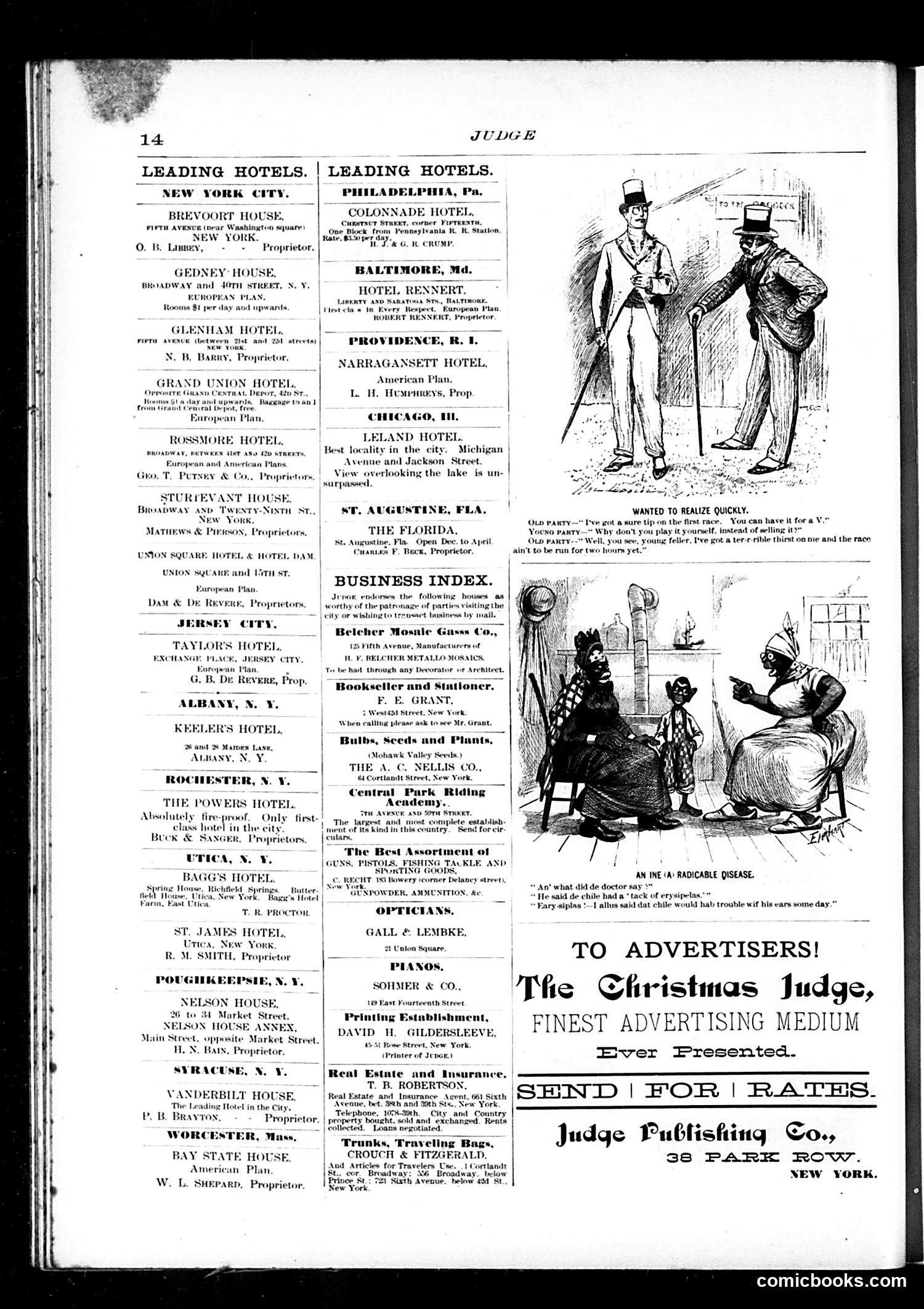 Judge — November 5, 1887 — page 14