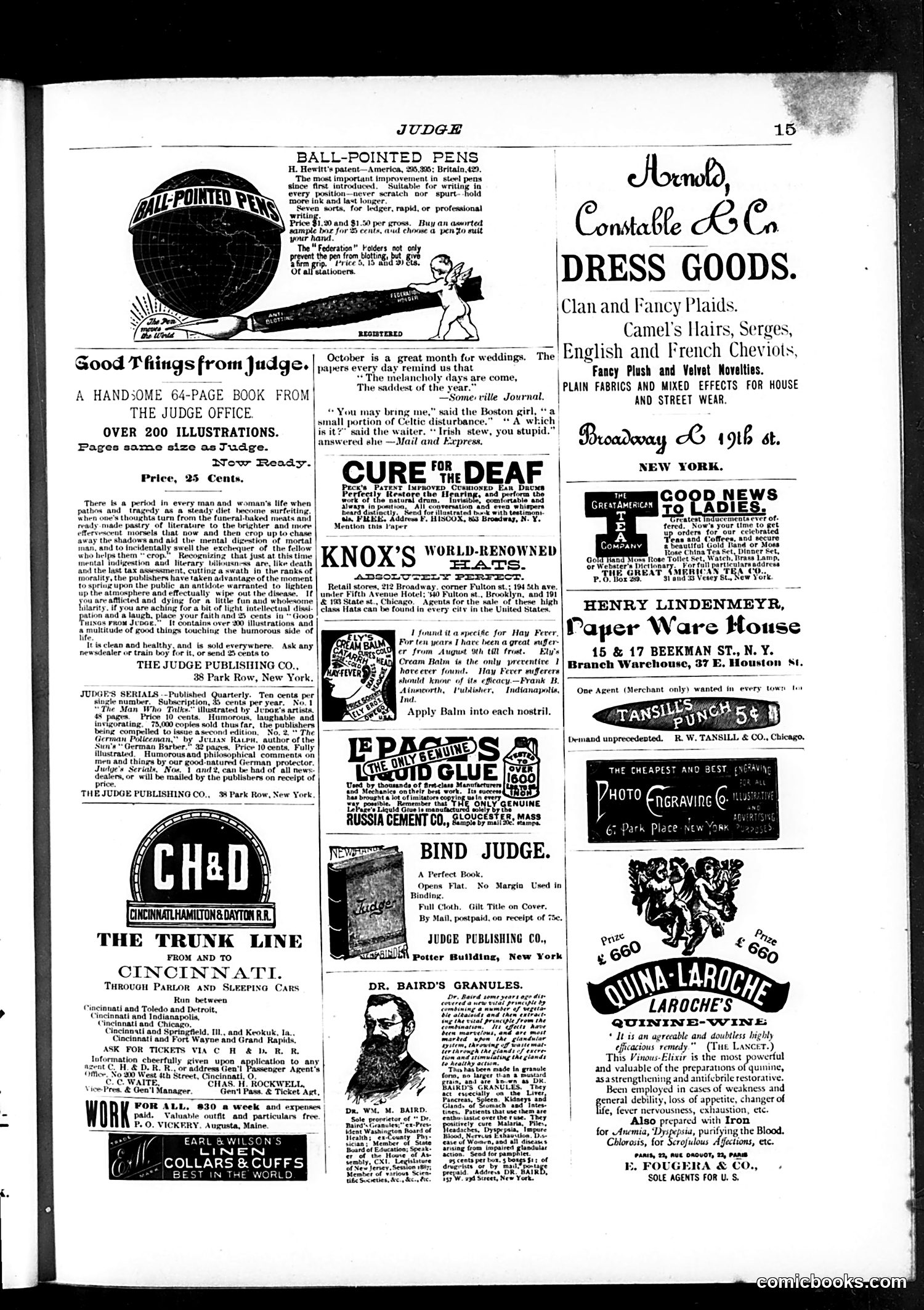 Judge — November 5, 1887 — page 15