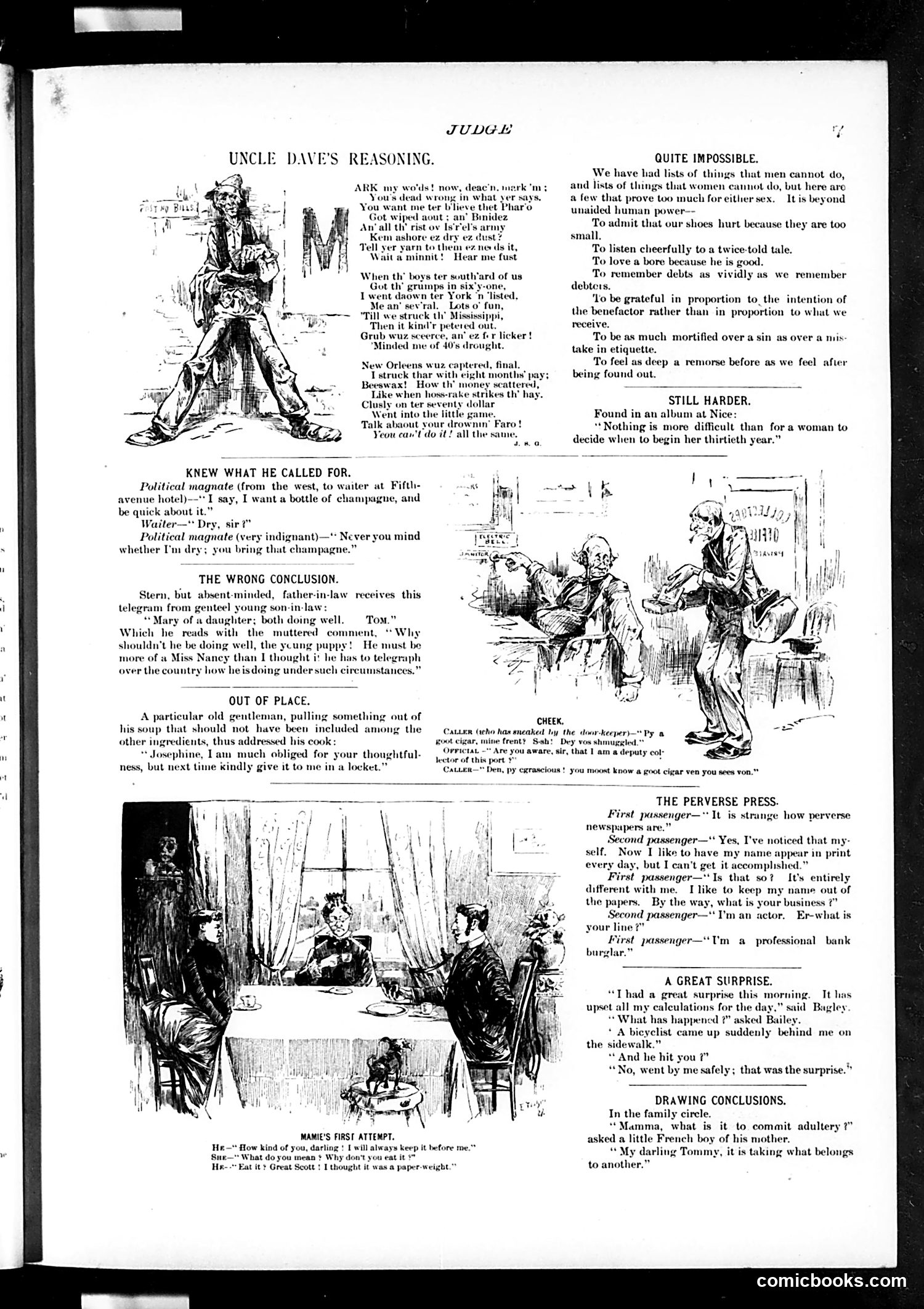 Judge — November 12, 1887 — page 7