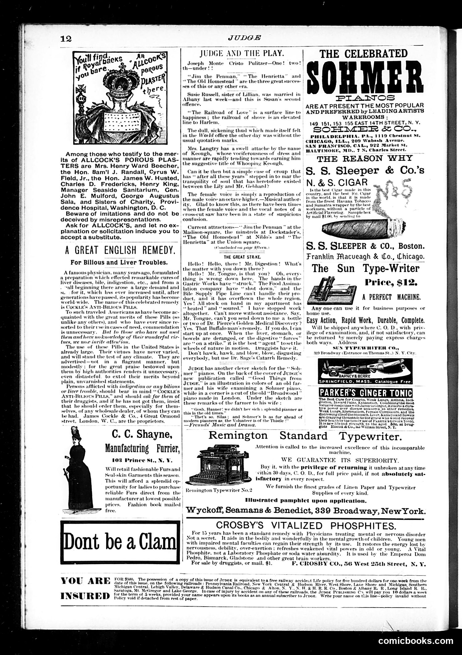 Judge — November 12, 1887 — page 12